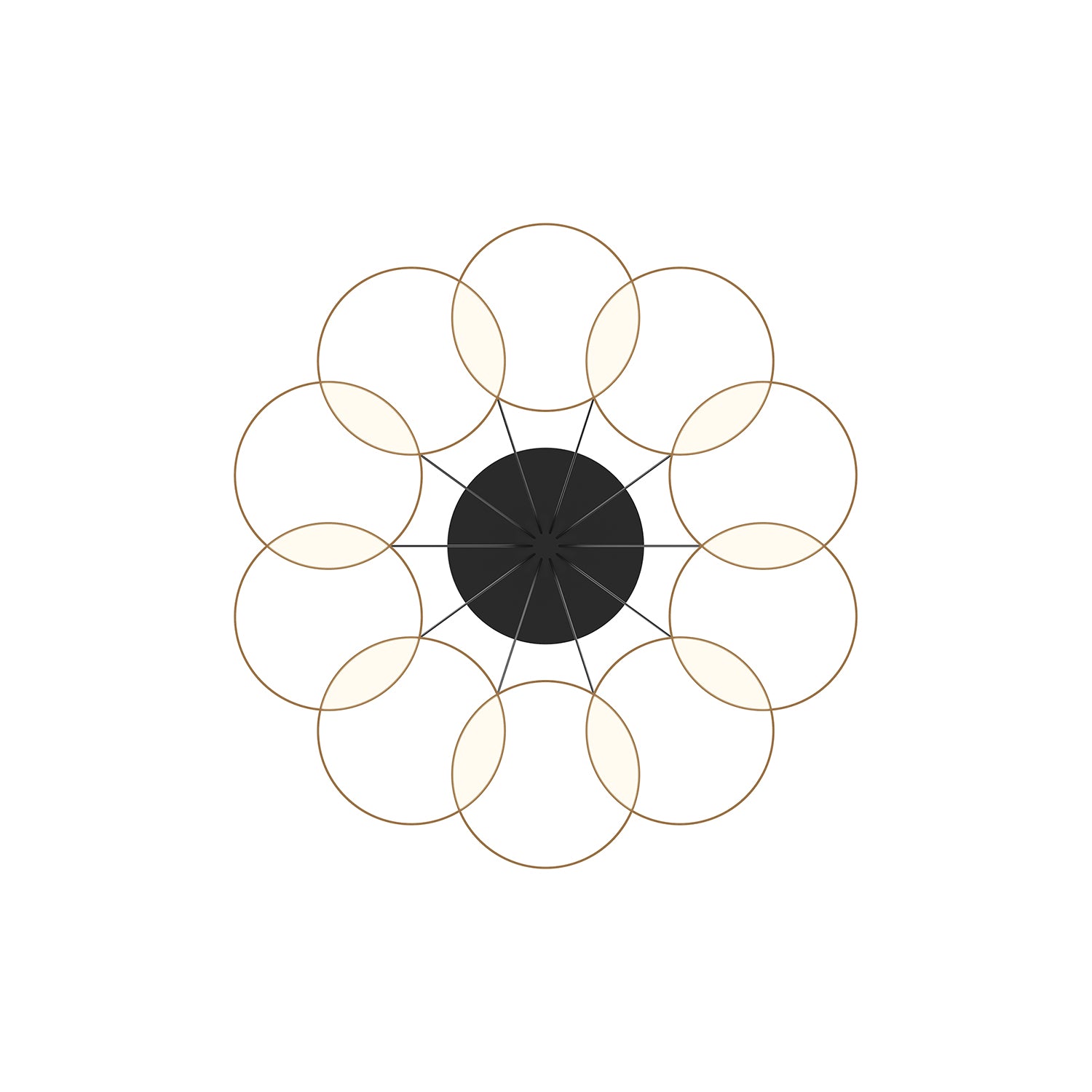 Maestro 33-in Steel Chandelier