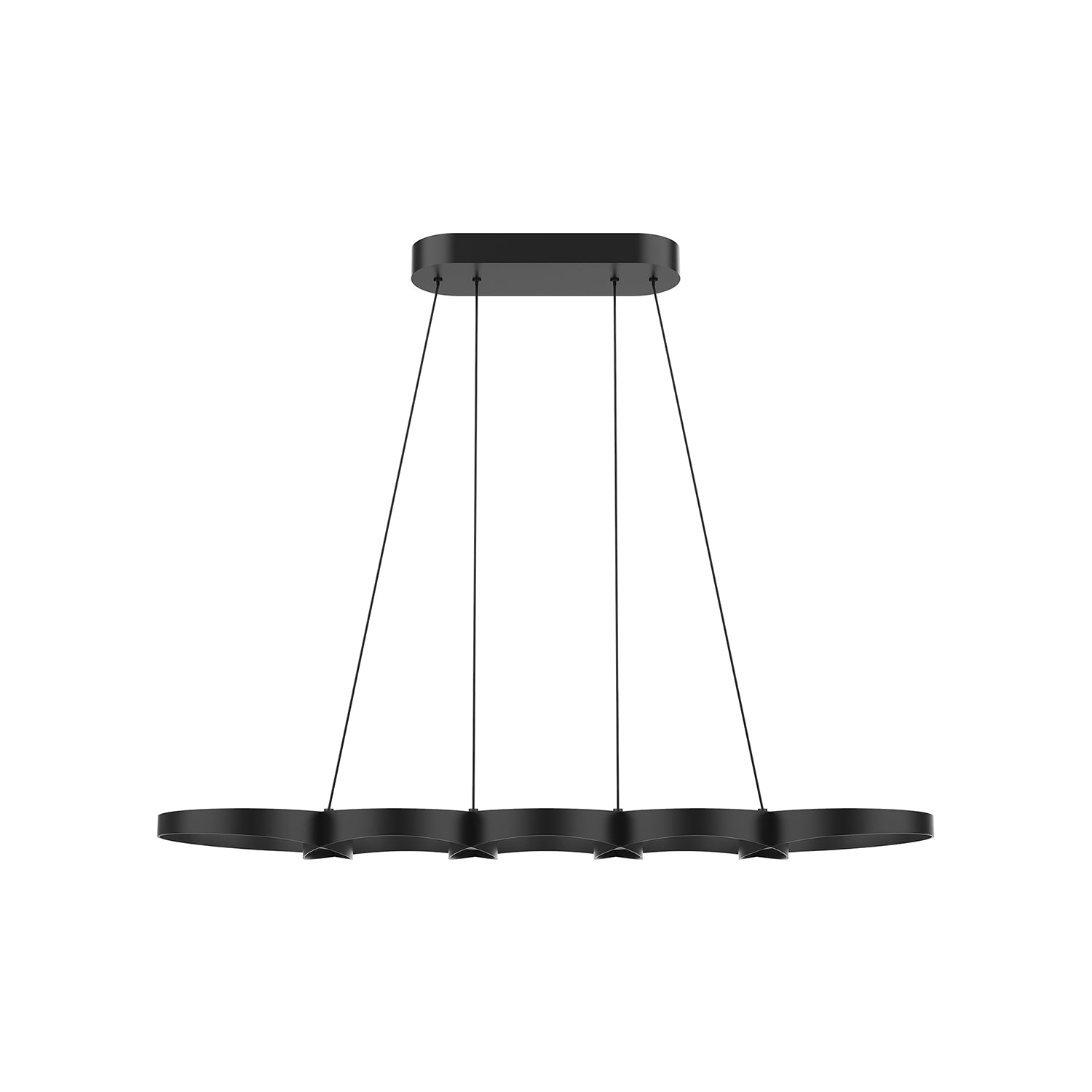 Maestro 38-in Steel Linear Pendant