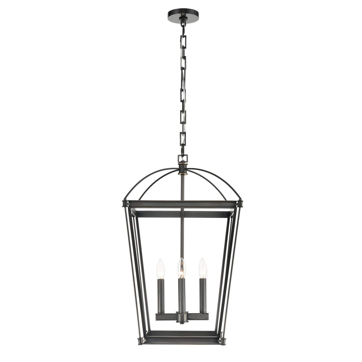 Manor 17-in Steel Pendant