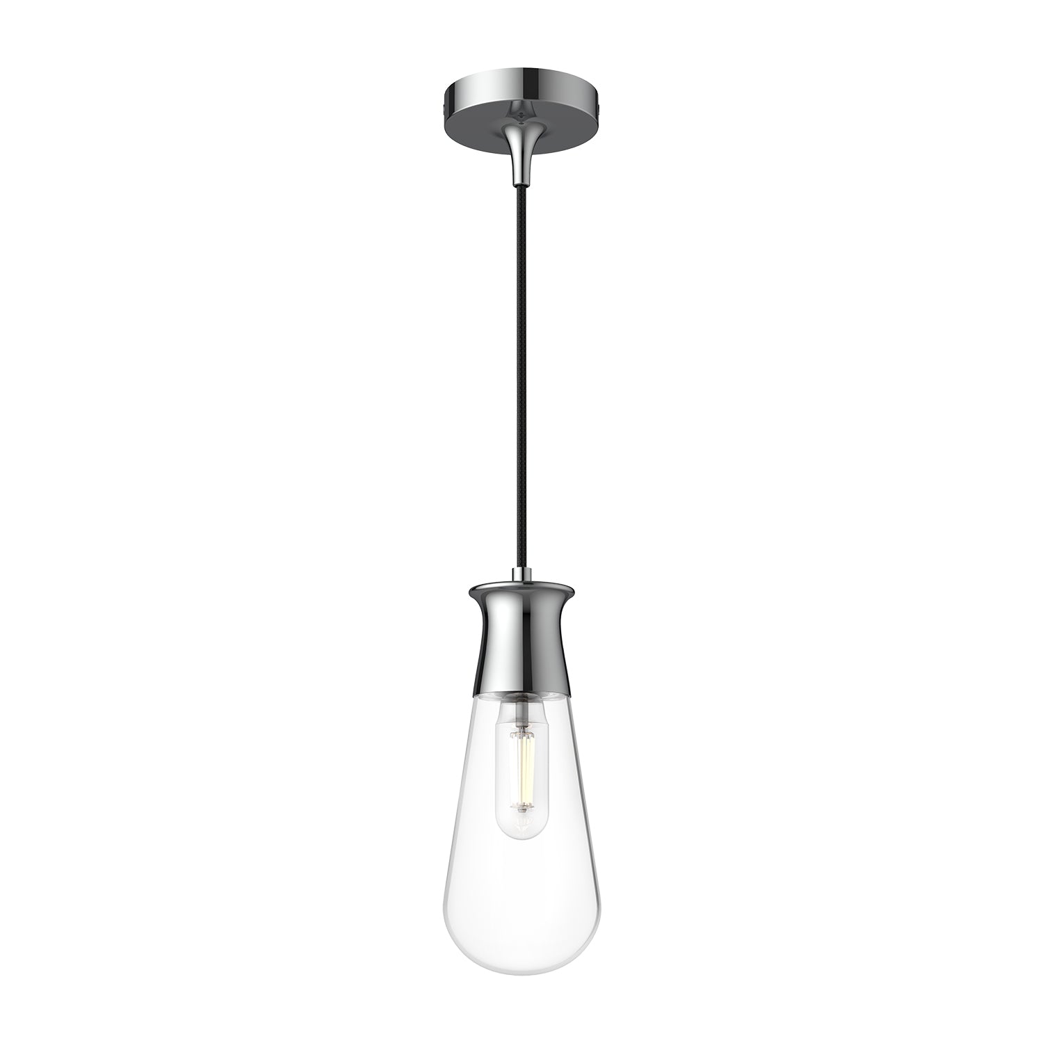 Marcel 4-in Steel Pendant