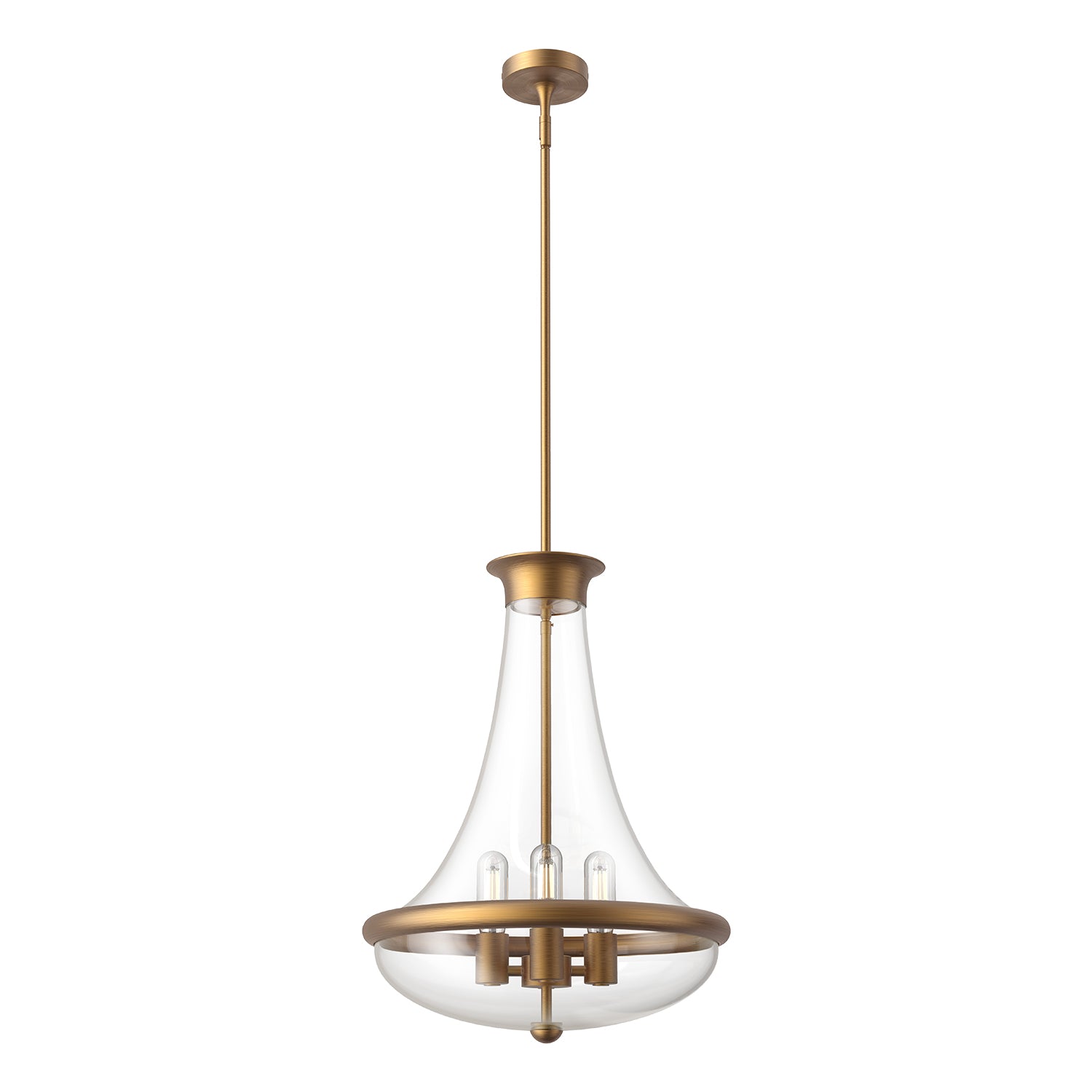 Marcel 18-in Steel Pendant