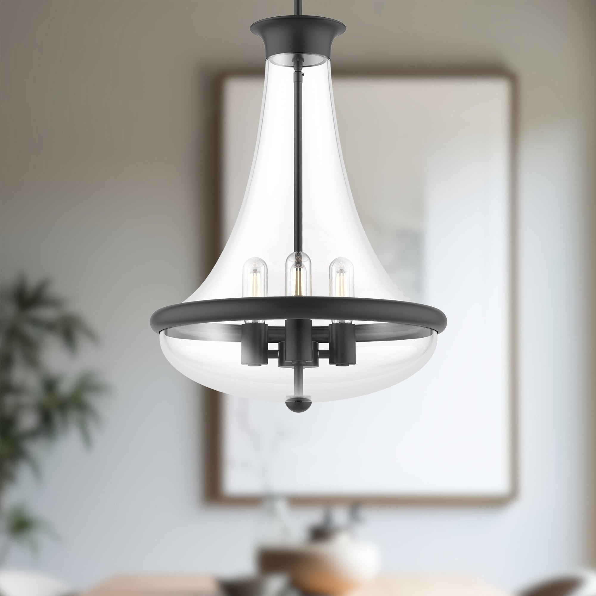 Marcel 18-in Steel Pendant