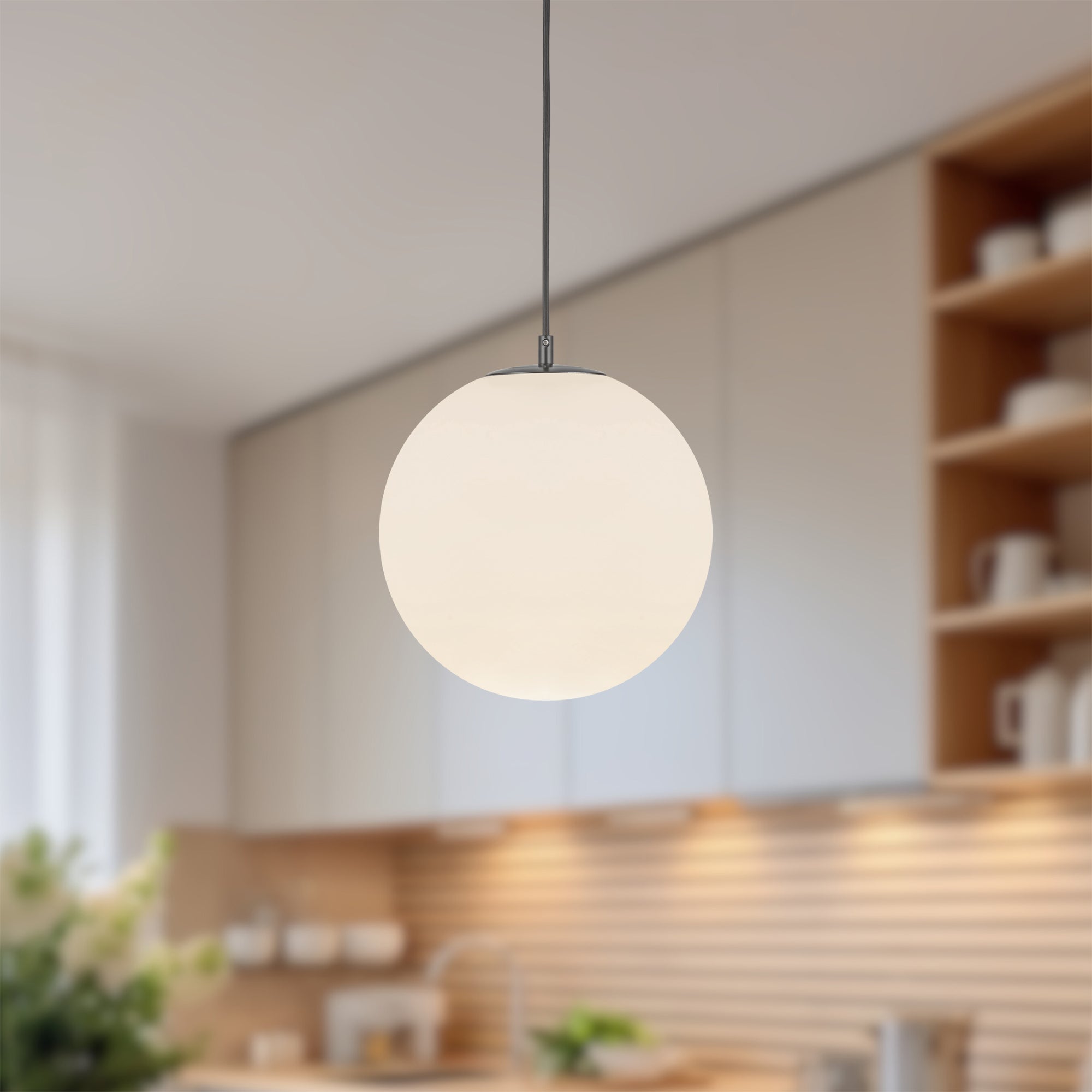 Marco 12-in Steel Pendant