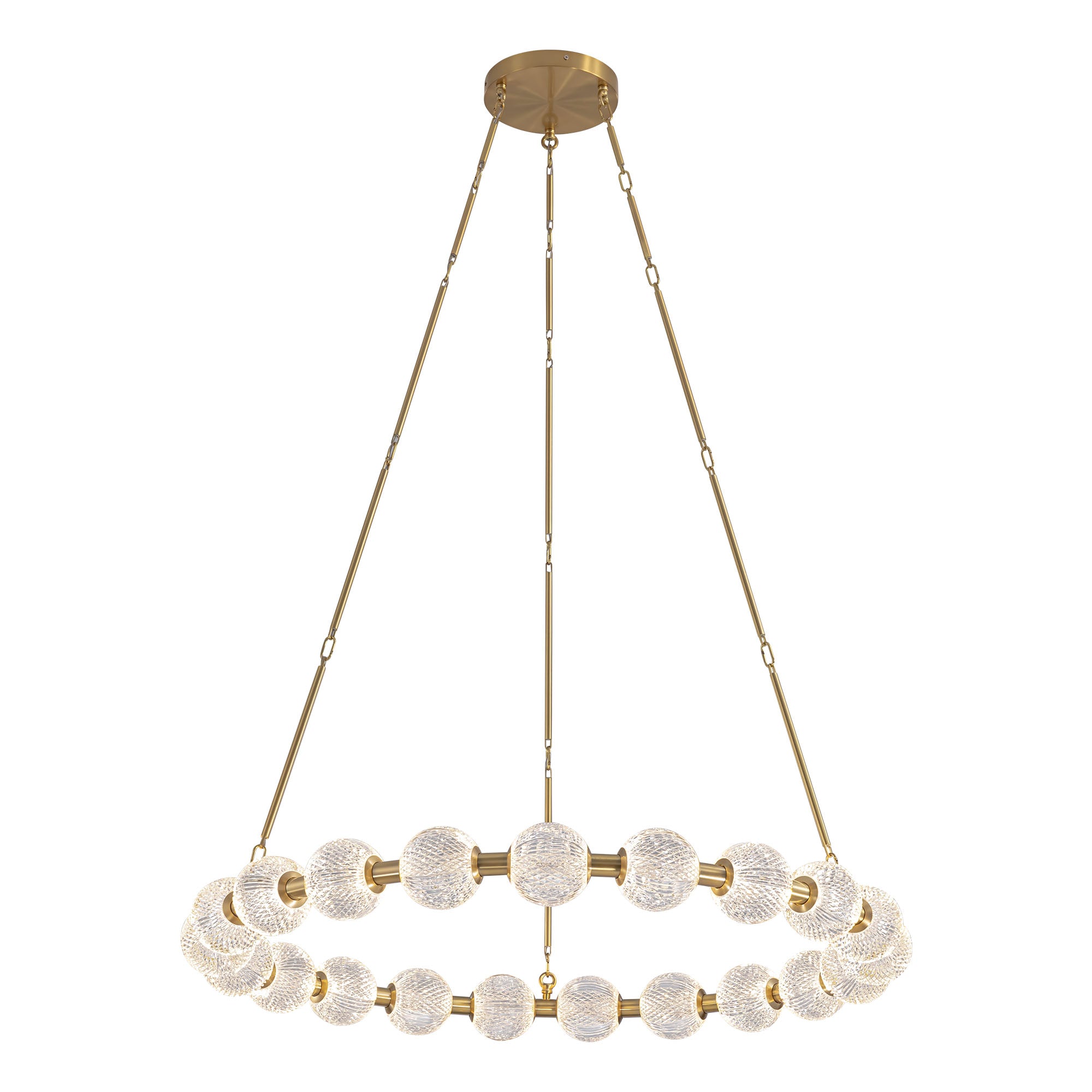 Marni 41-in Aluminum Chandelier