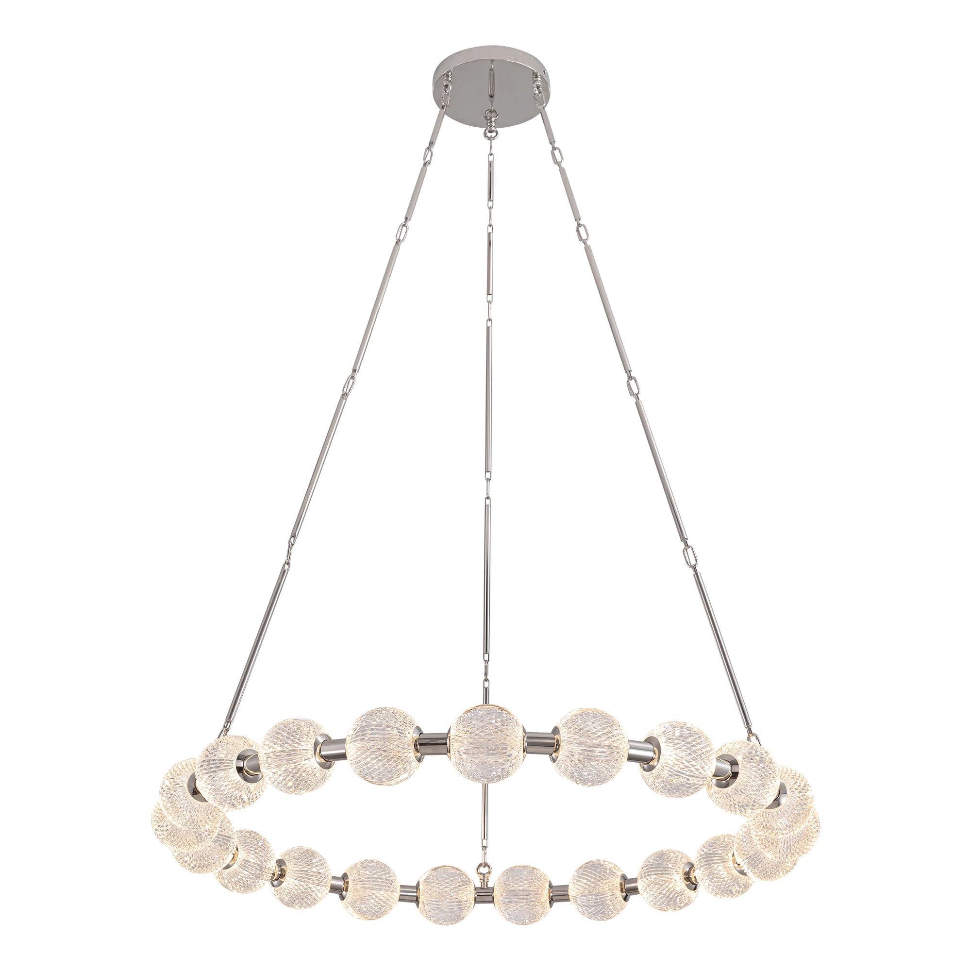 Marni 41-in Aluminum Chandelier