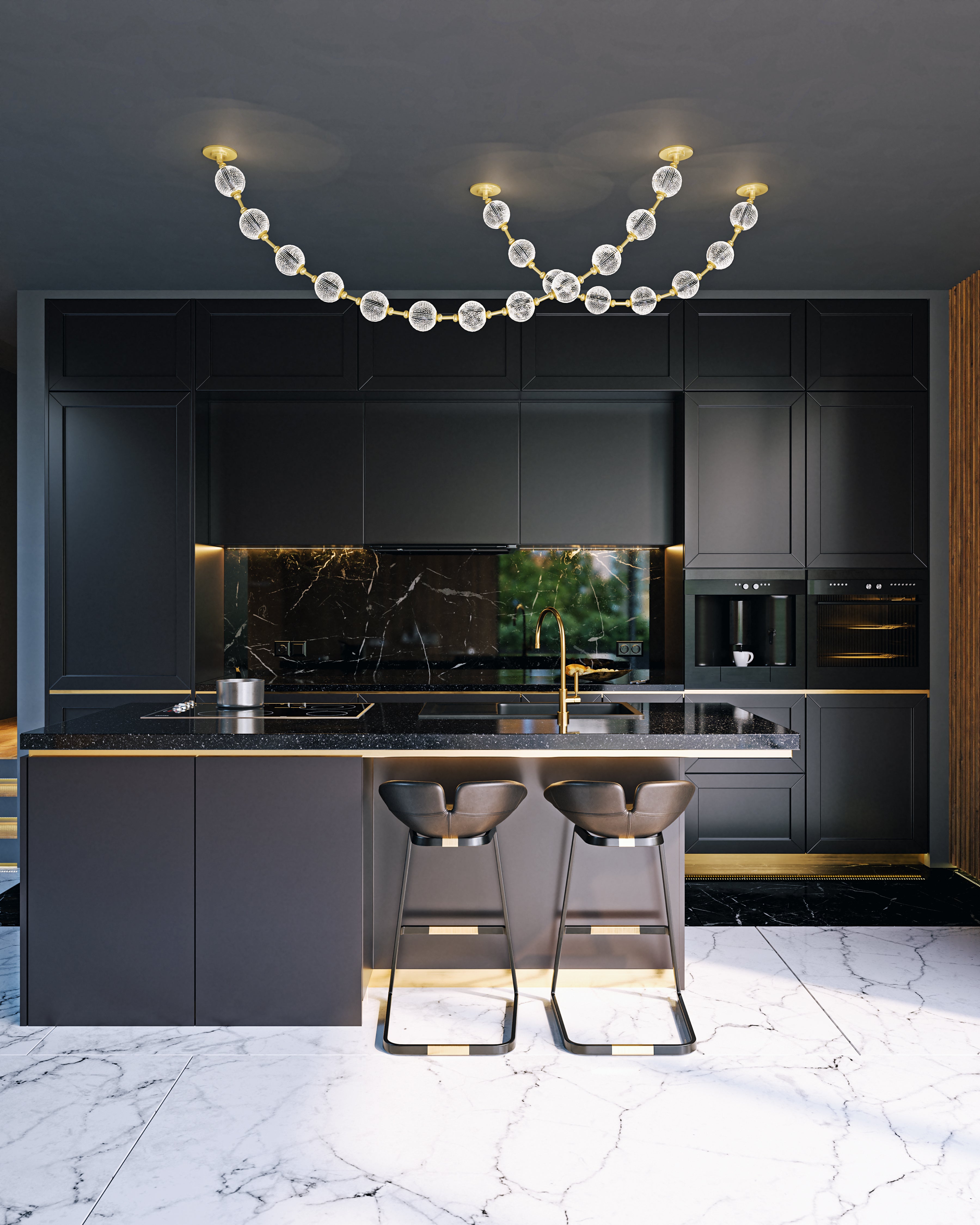 Marni 7-ft Aluminum Pendant