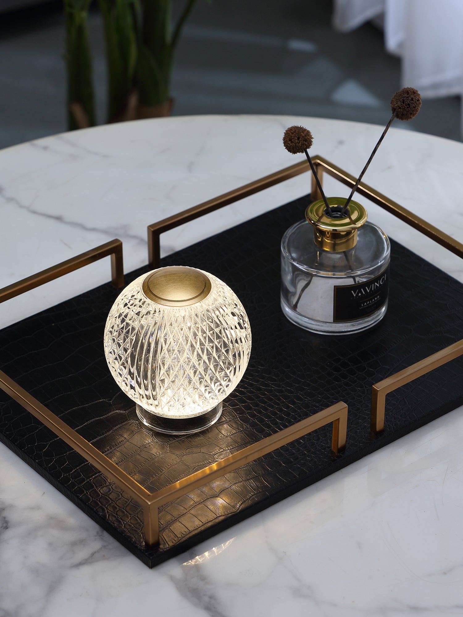 Marni 3-in Steel Table Lamp