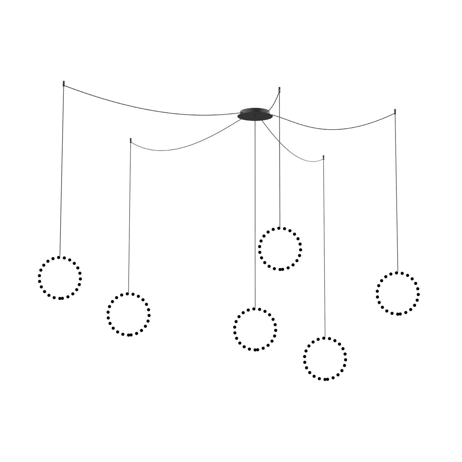 Marquee 120-in Aluminum Multi Pendant Canopy System