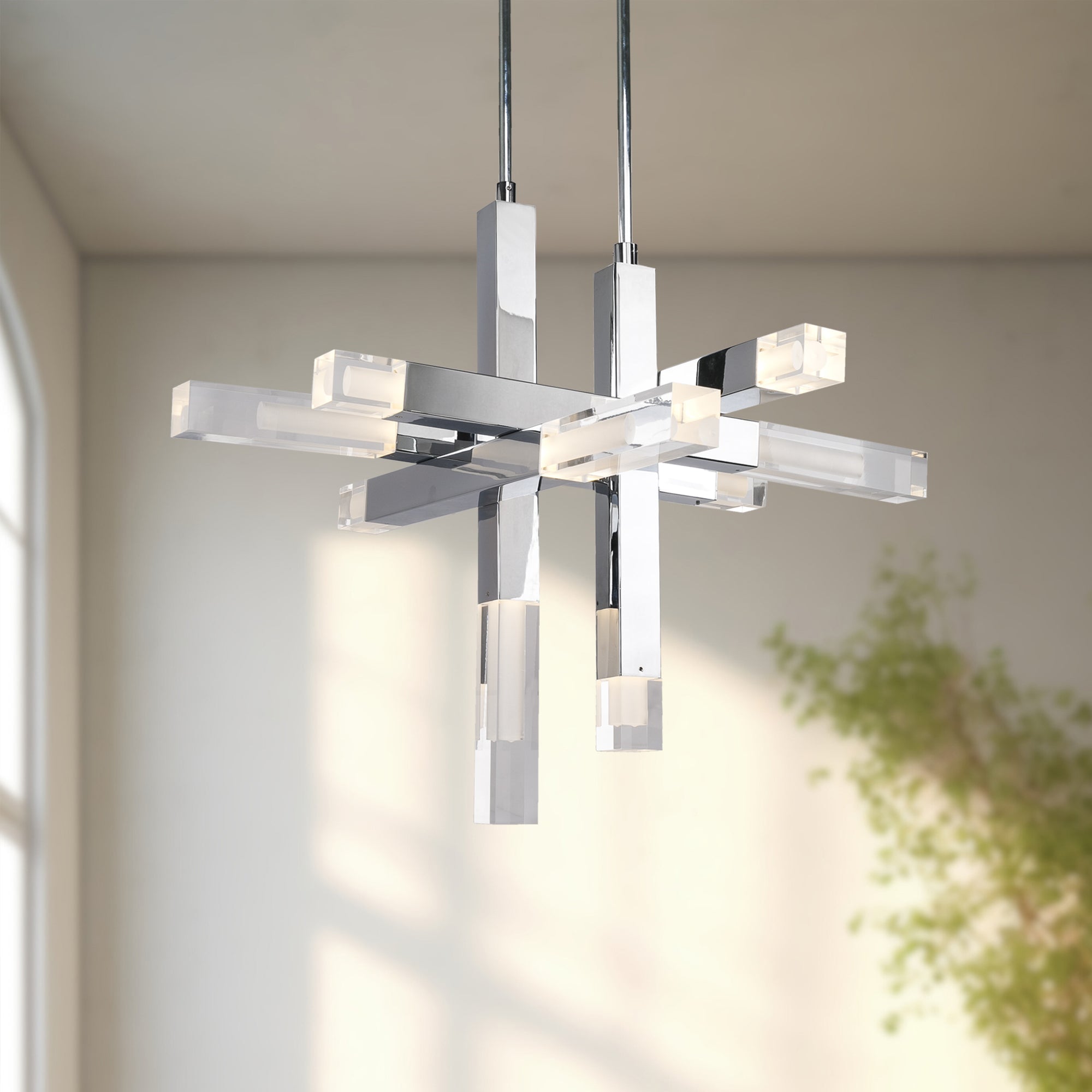 Martelo 30-in Steel Pendant