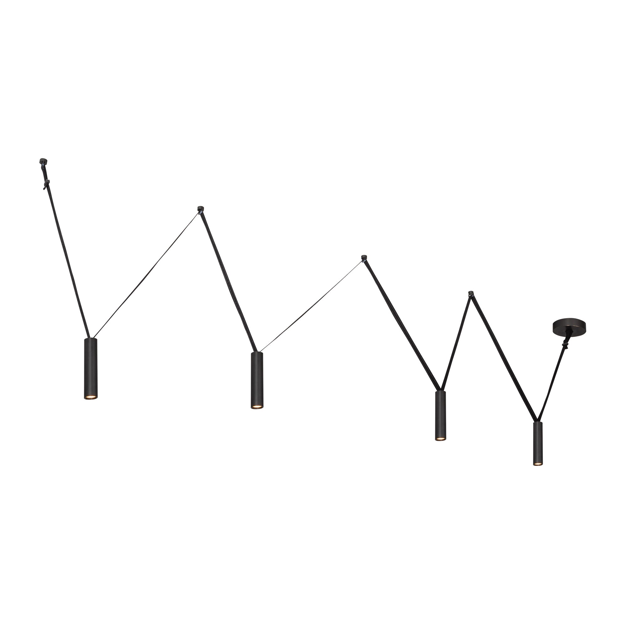 Mason 4 Light Aluminum Linear Pendant