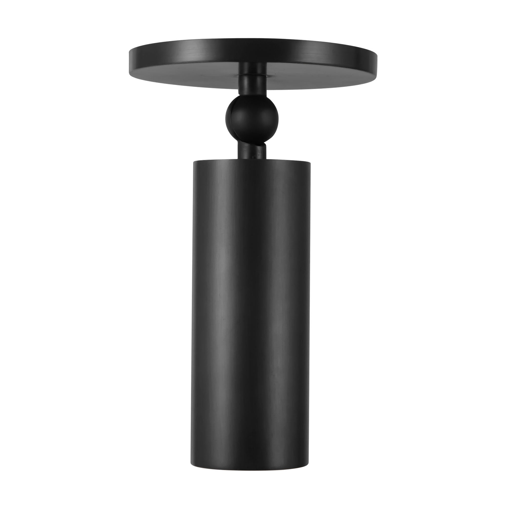 Mason 5-in Aluminum Semi-Flush Mount