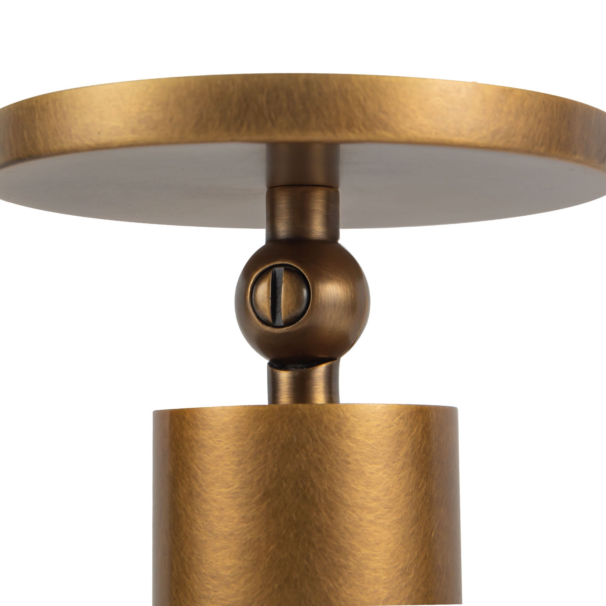 Mason 5-in Aluminum Semi-Flush Mount