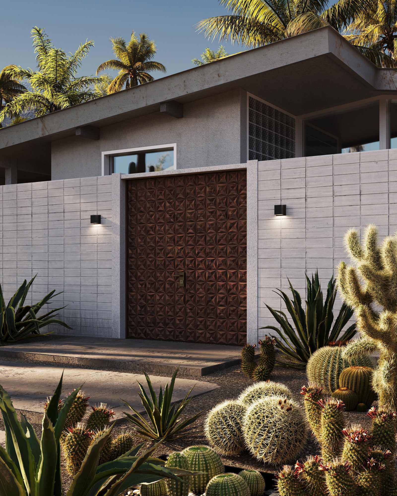 Mavis 4-in Aluminum Outdoor Wall Sconce