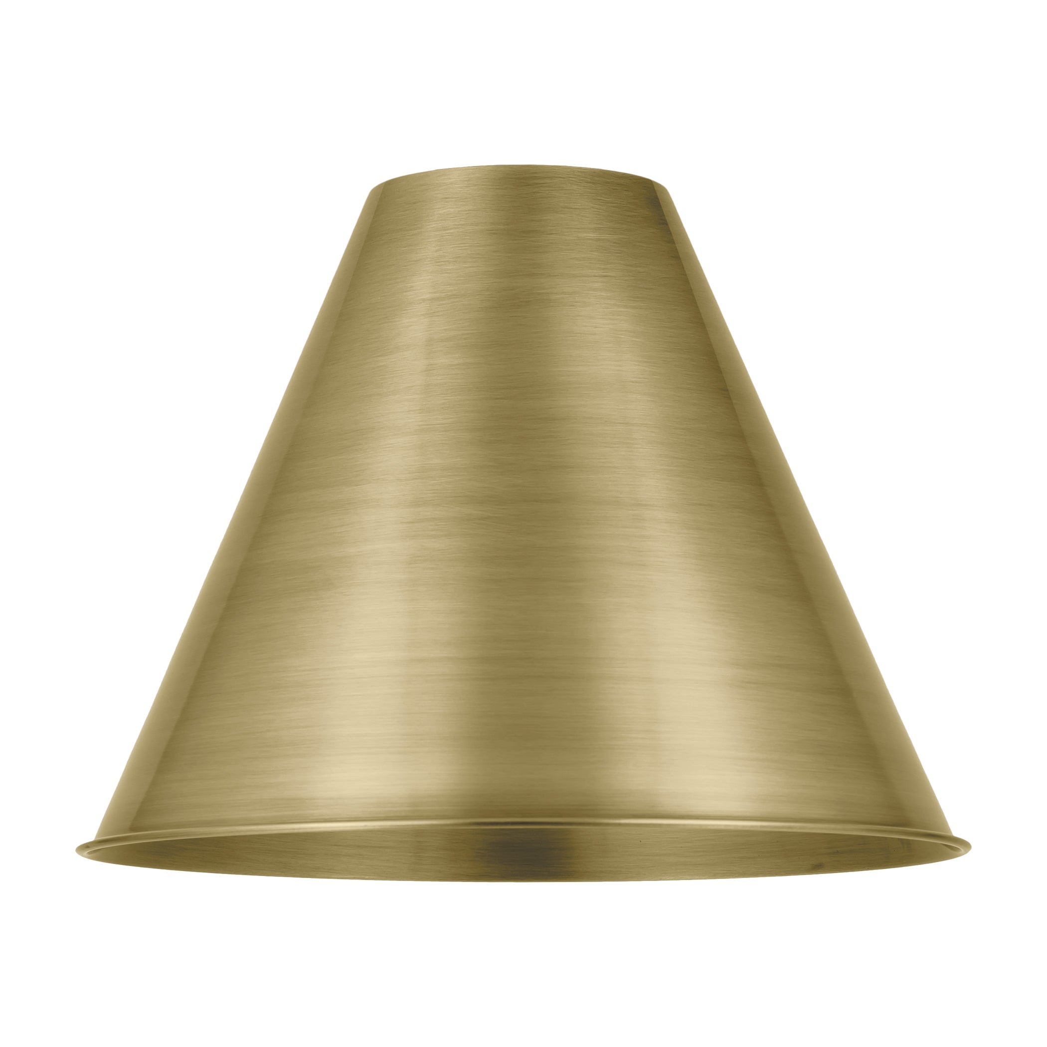 Ballston Metal Shade Antique Brass Steel