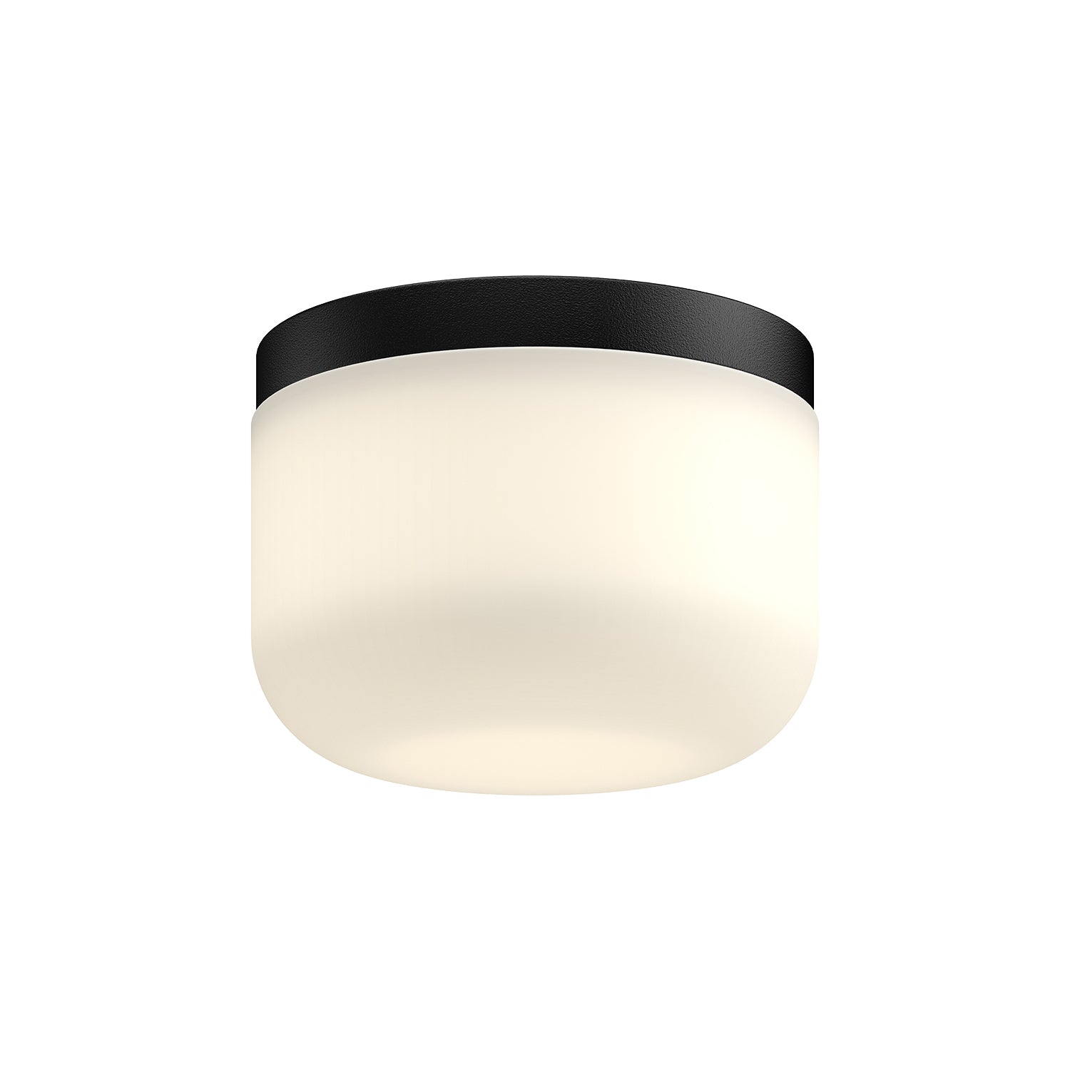 Mel 5-in Aluminum Flush Mount