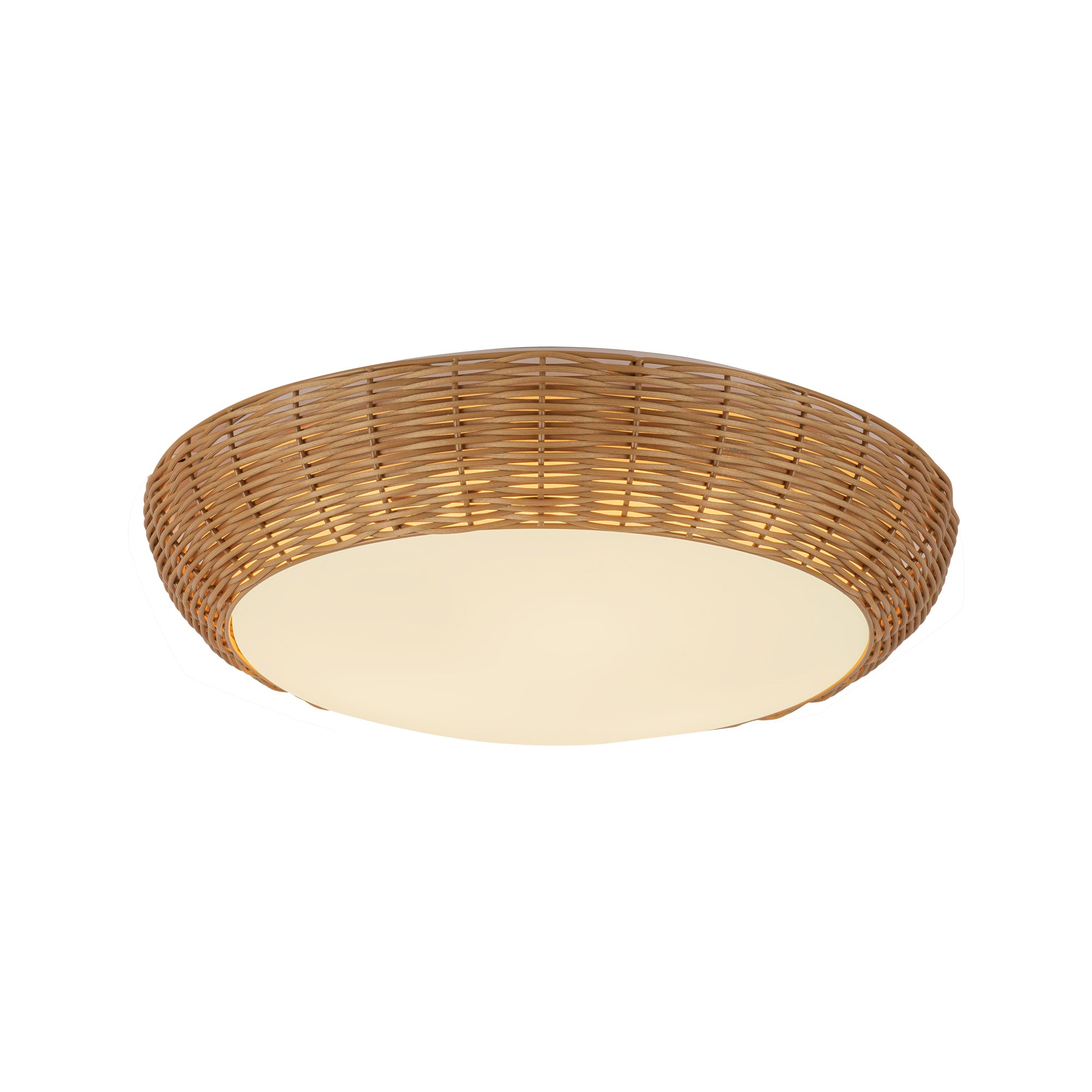 Merida 17-in Steel Flush Mount