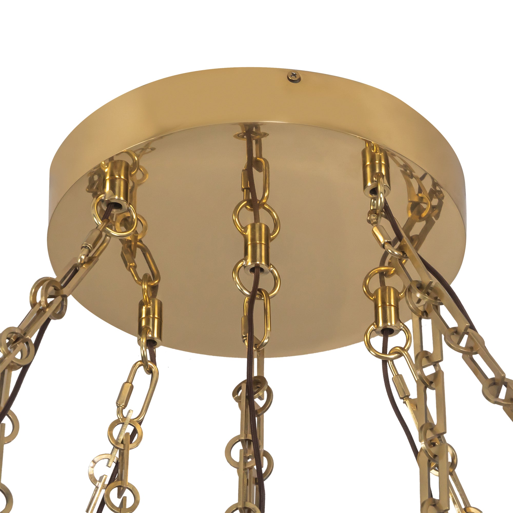 Mineral 5-Light Steel Chandelier