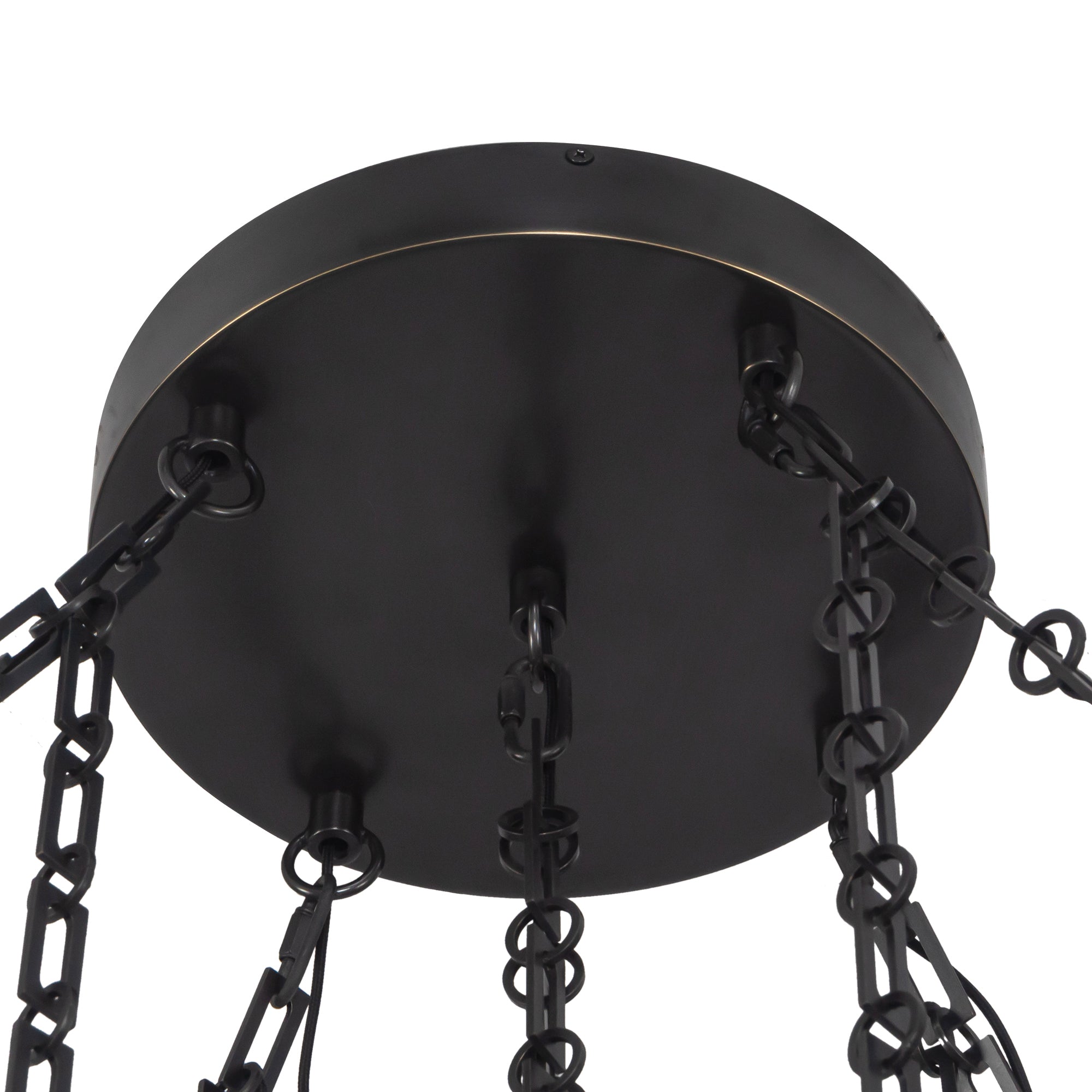 Mineral 5-Light Steel Chandelier