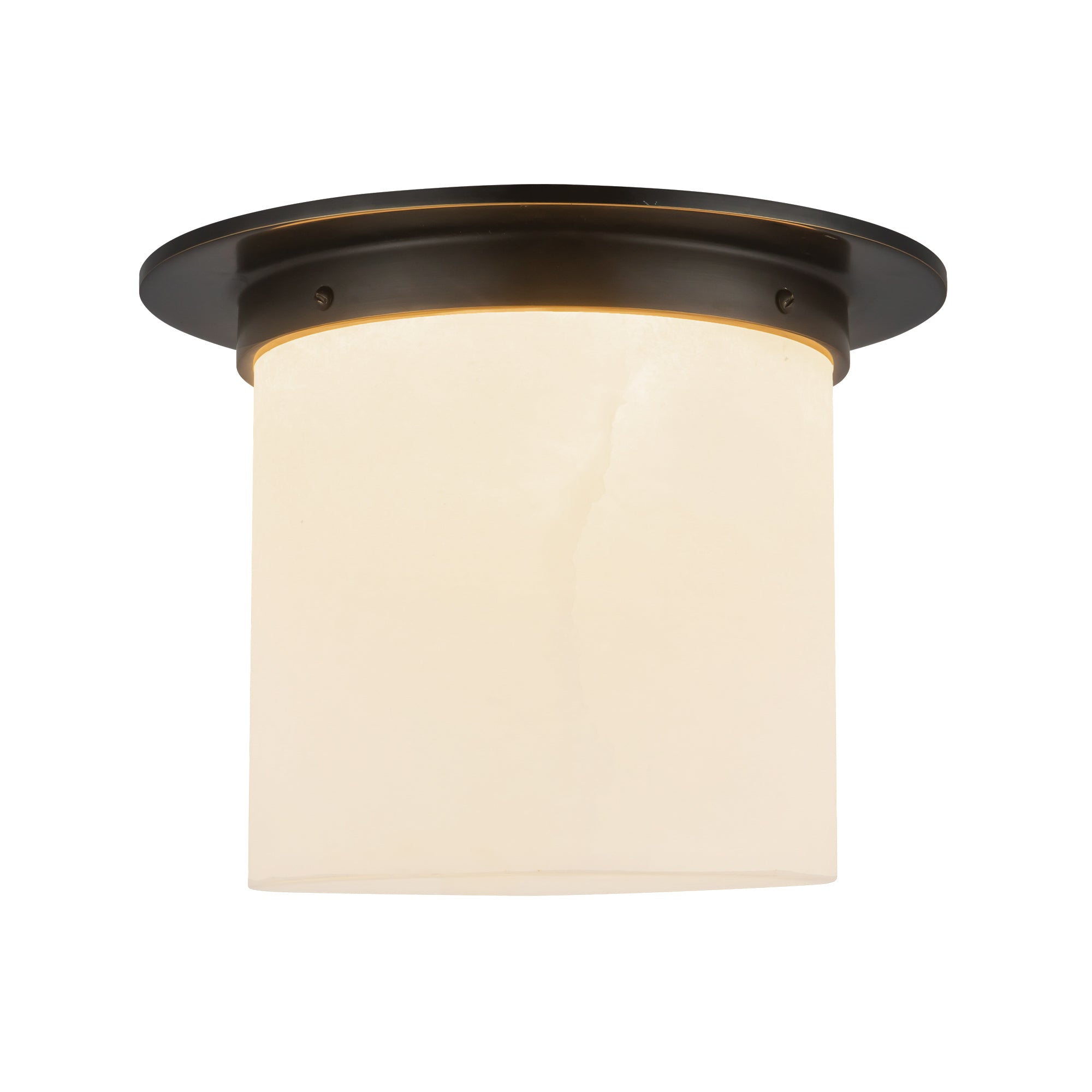mineral-11-in-brass-cylinder-flush-mount