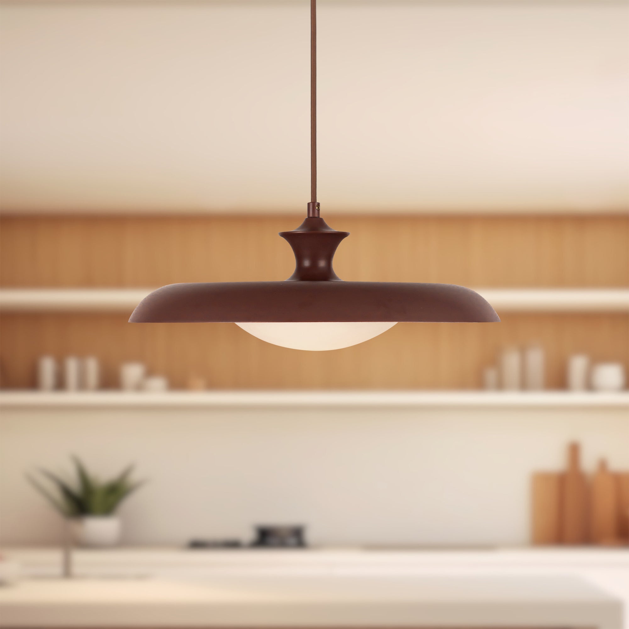 Minori 15-in Steel Pendant