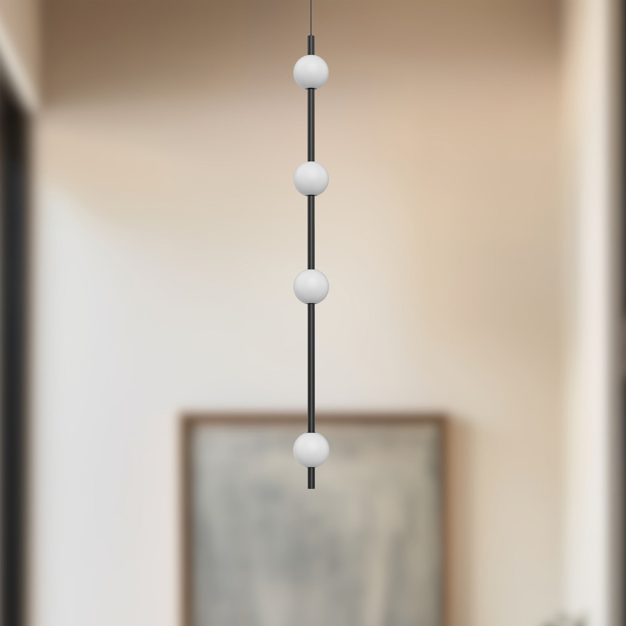 Misaki 40-in Aluminum Pendant