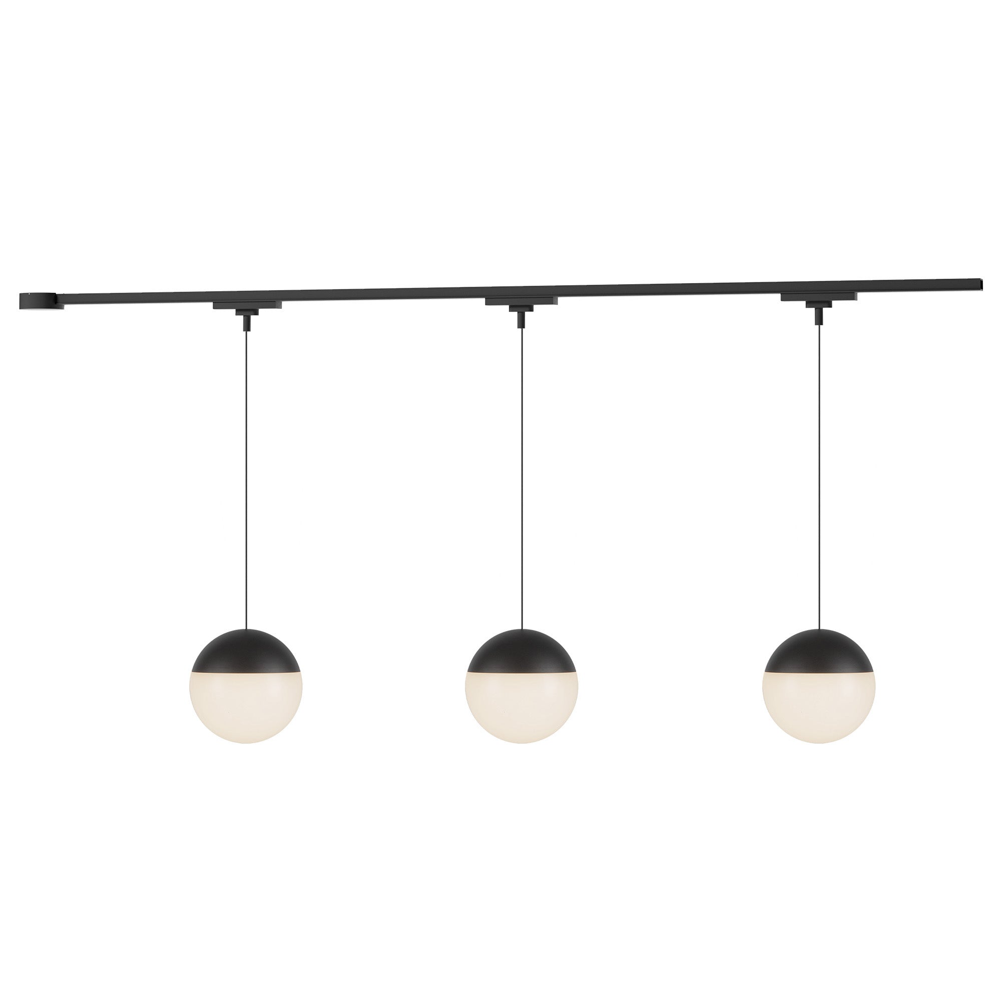 Monae 38-in Aluminum Trilo Track Pendant