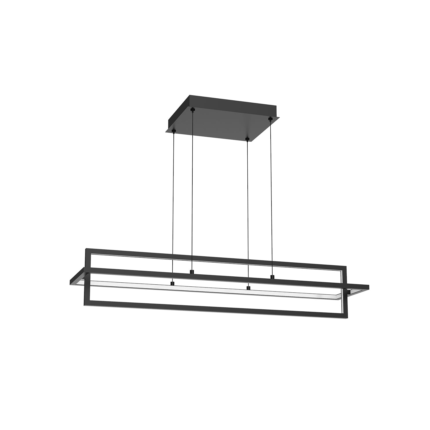 Mondrian 36-in Compact Acrylic Linear LED Pendant