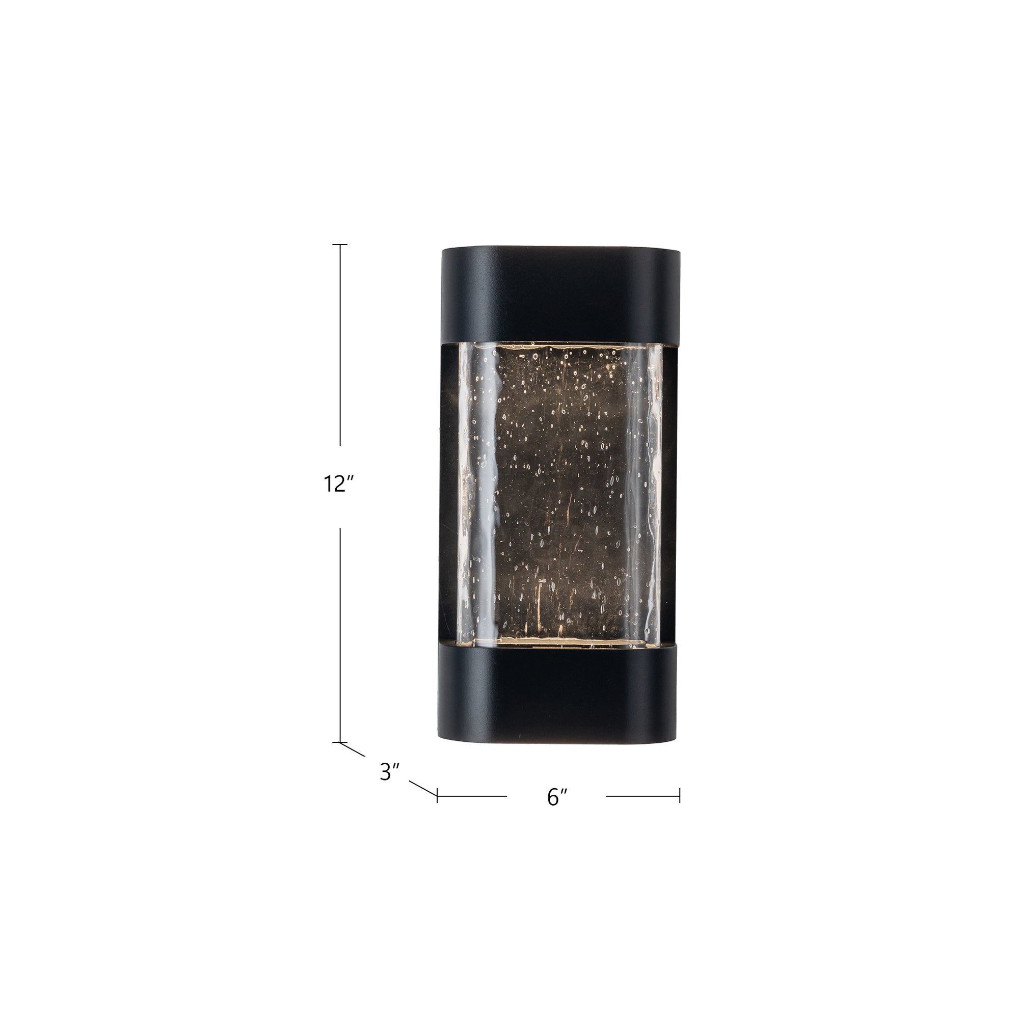 Moondew 12-in Aluminum Outdoor Wall Sconce