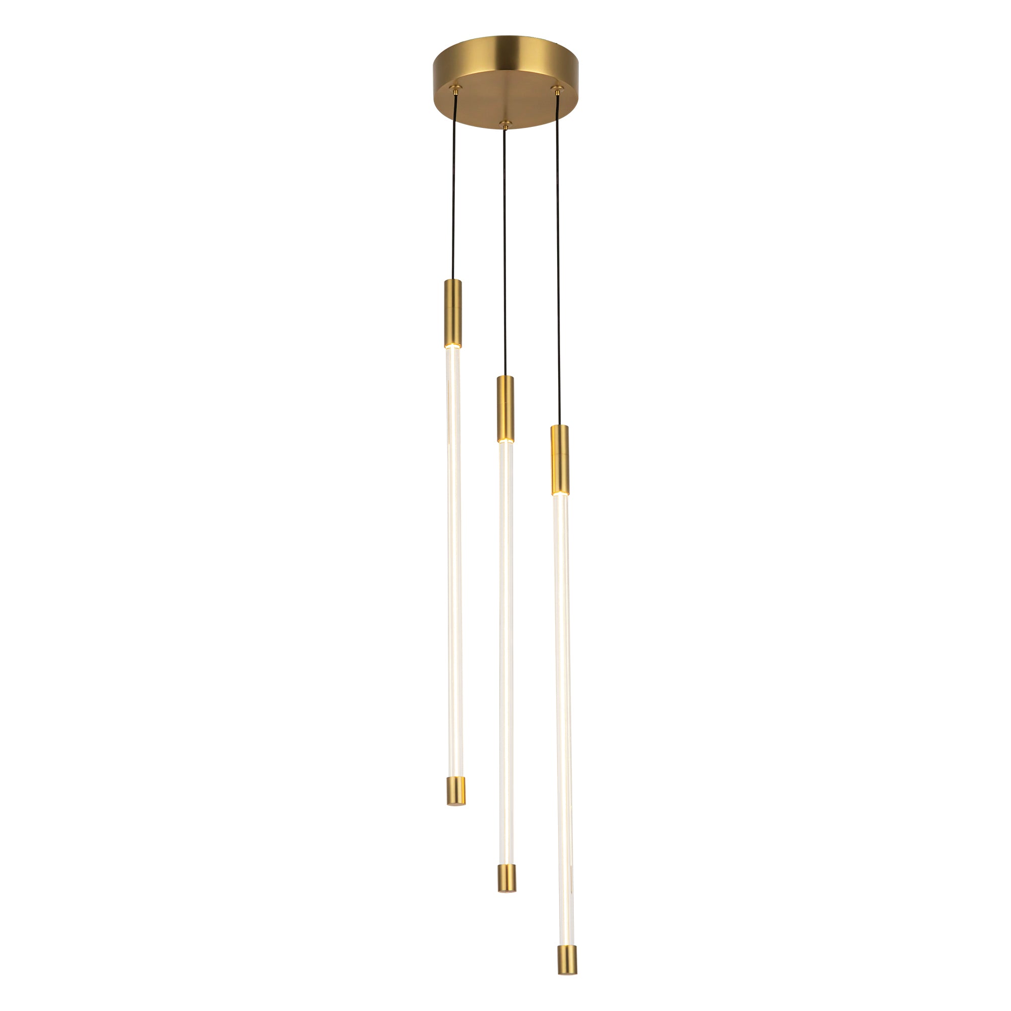 Motif 21-in Dimmable LED Multi-Light Pendant