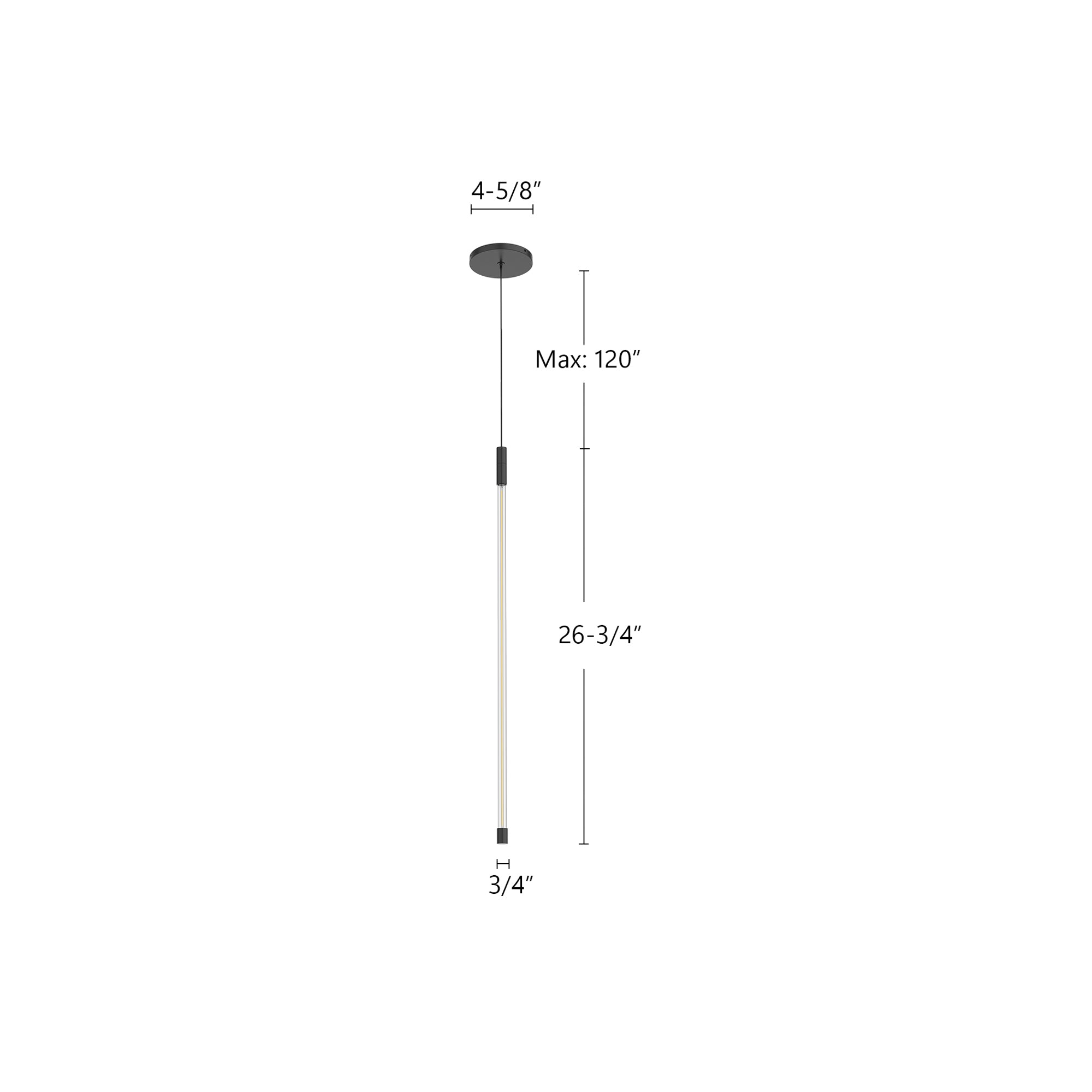 Motif 27-in Aluminum Pendant