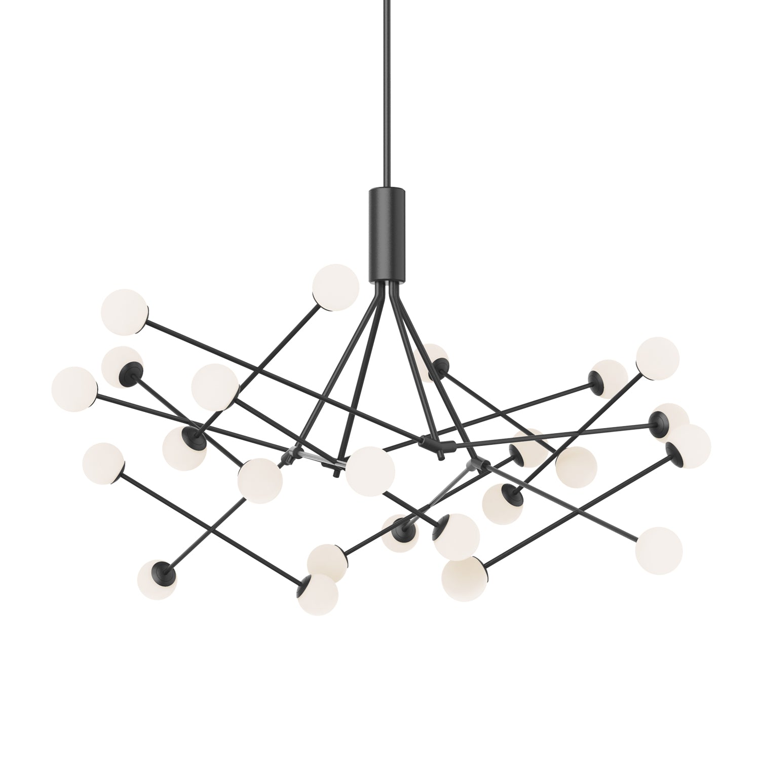 Moto 56-in Aluminum Chandelier