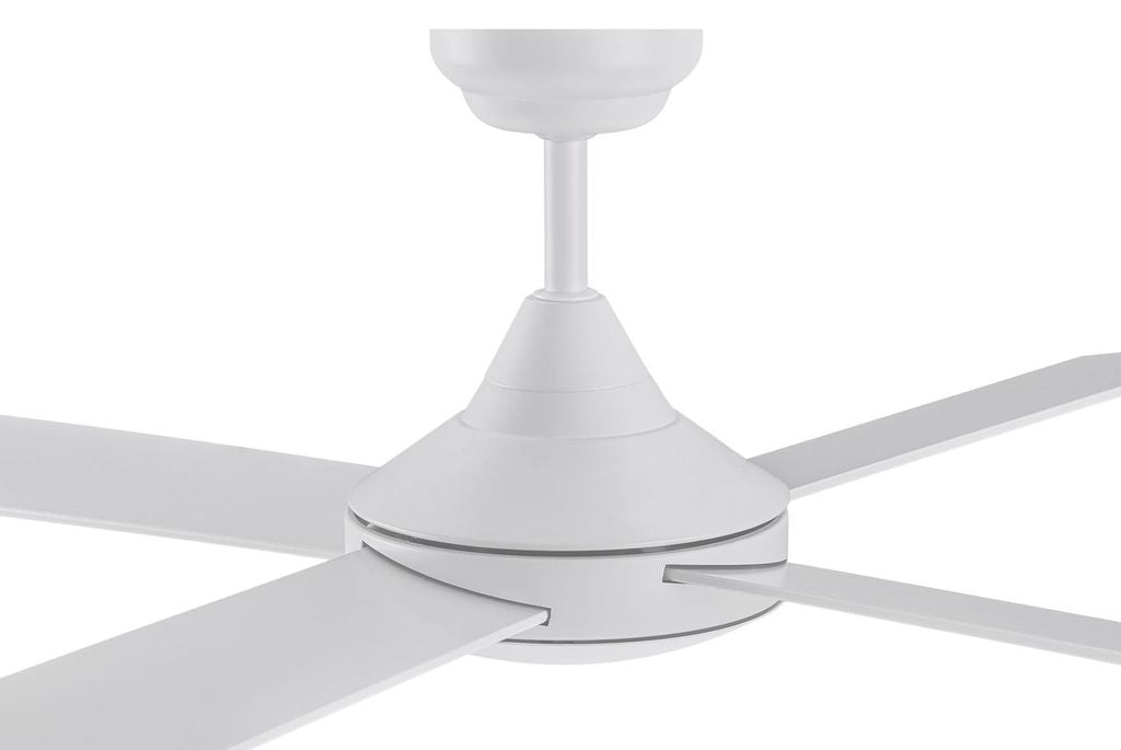 Airlie II 52 Inch White Fan with Remote