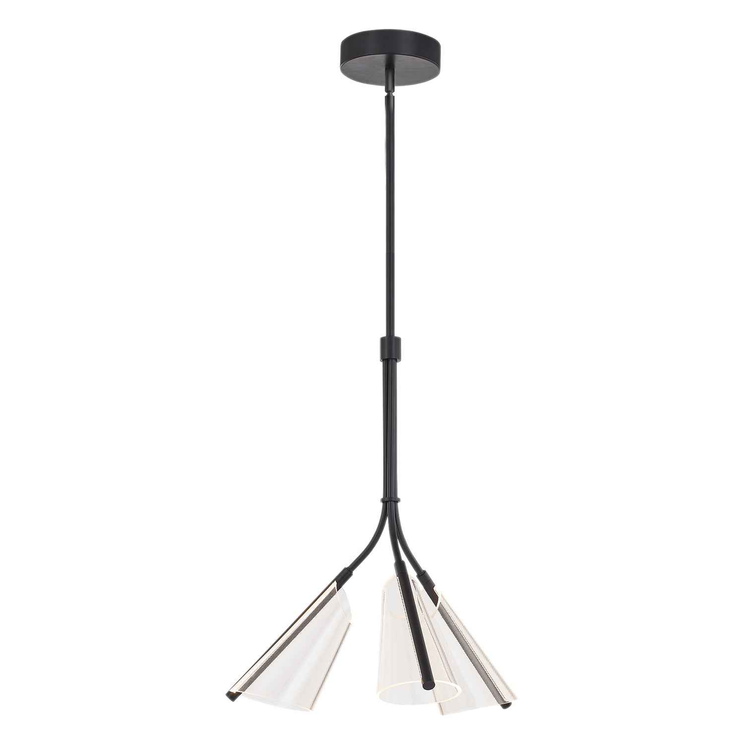 Mulberry 22-in Aluminum Pendant