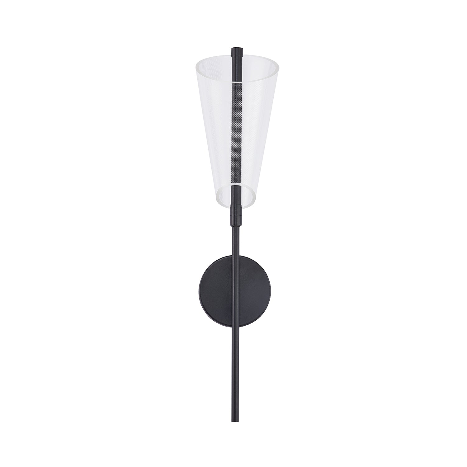 Mulberry 24-in Aluminum Acrylic Wall Sconce