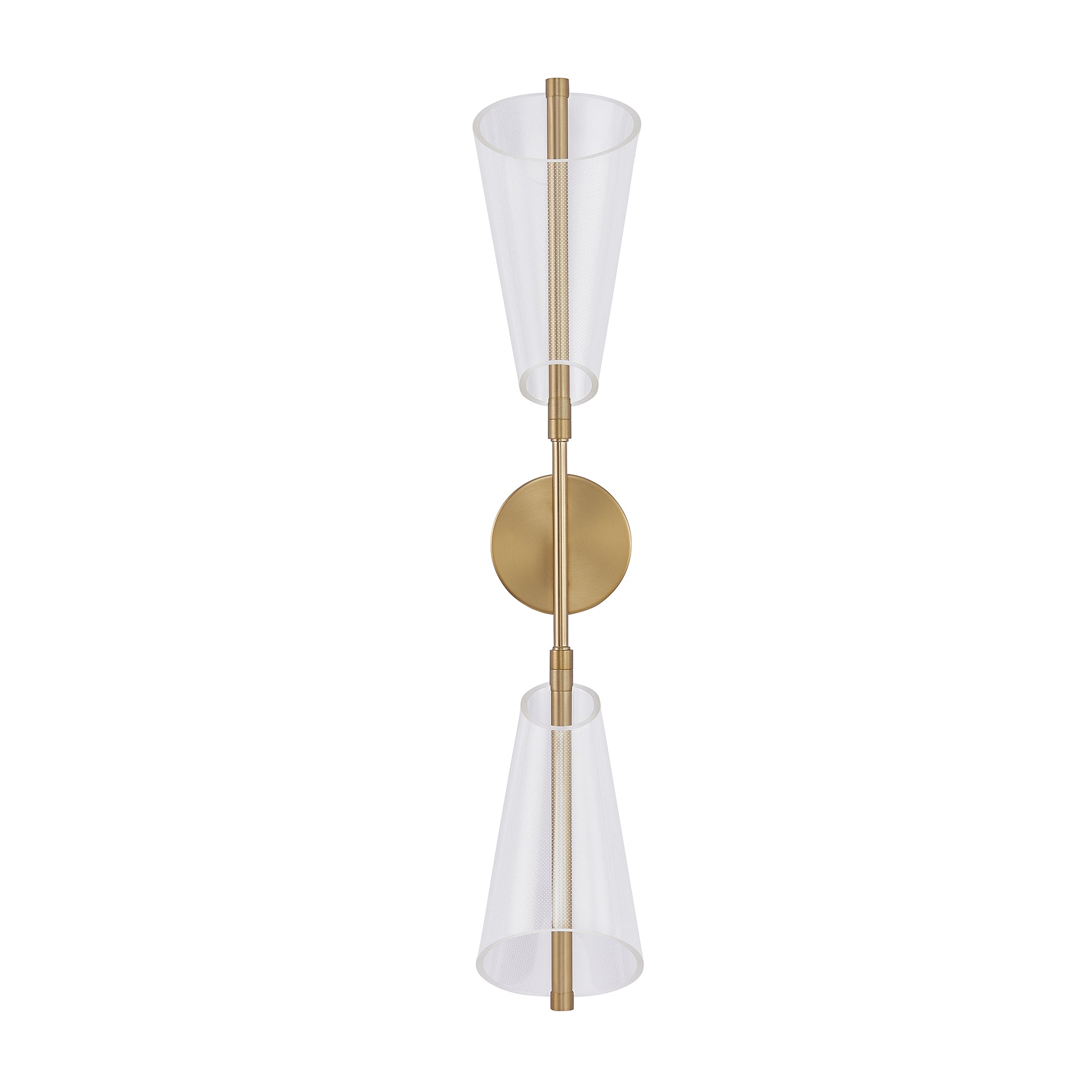 Mulberry 29-in Aluminum Acrylic Wall Sconce
