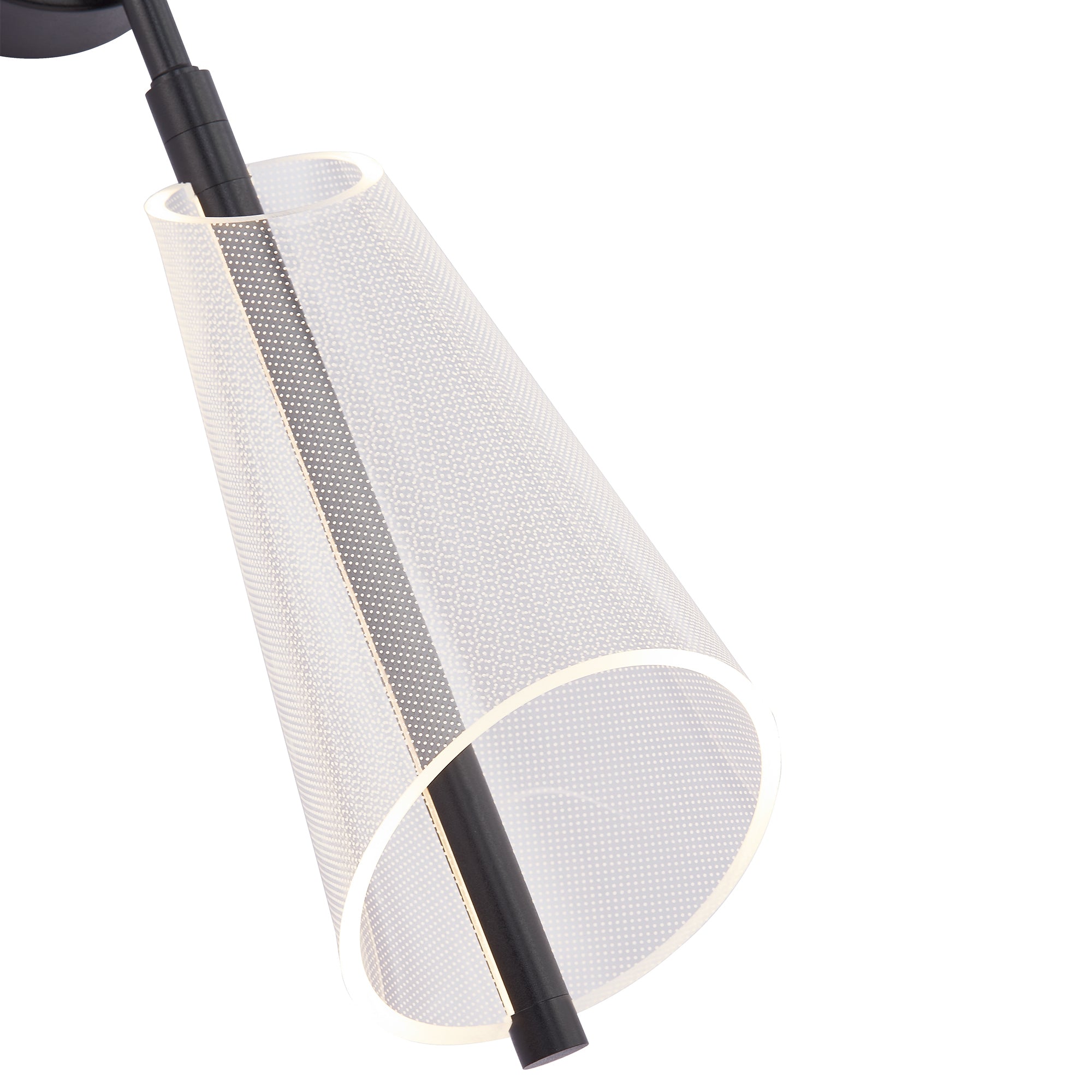 Mulberry 29-in Aluminum Acrylic Wall Sconce