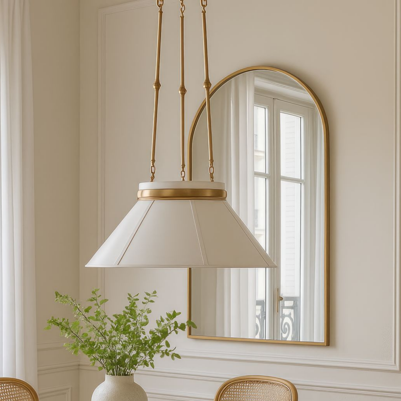 Mood Swings 1 Light Hexagonal Pendant