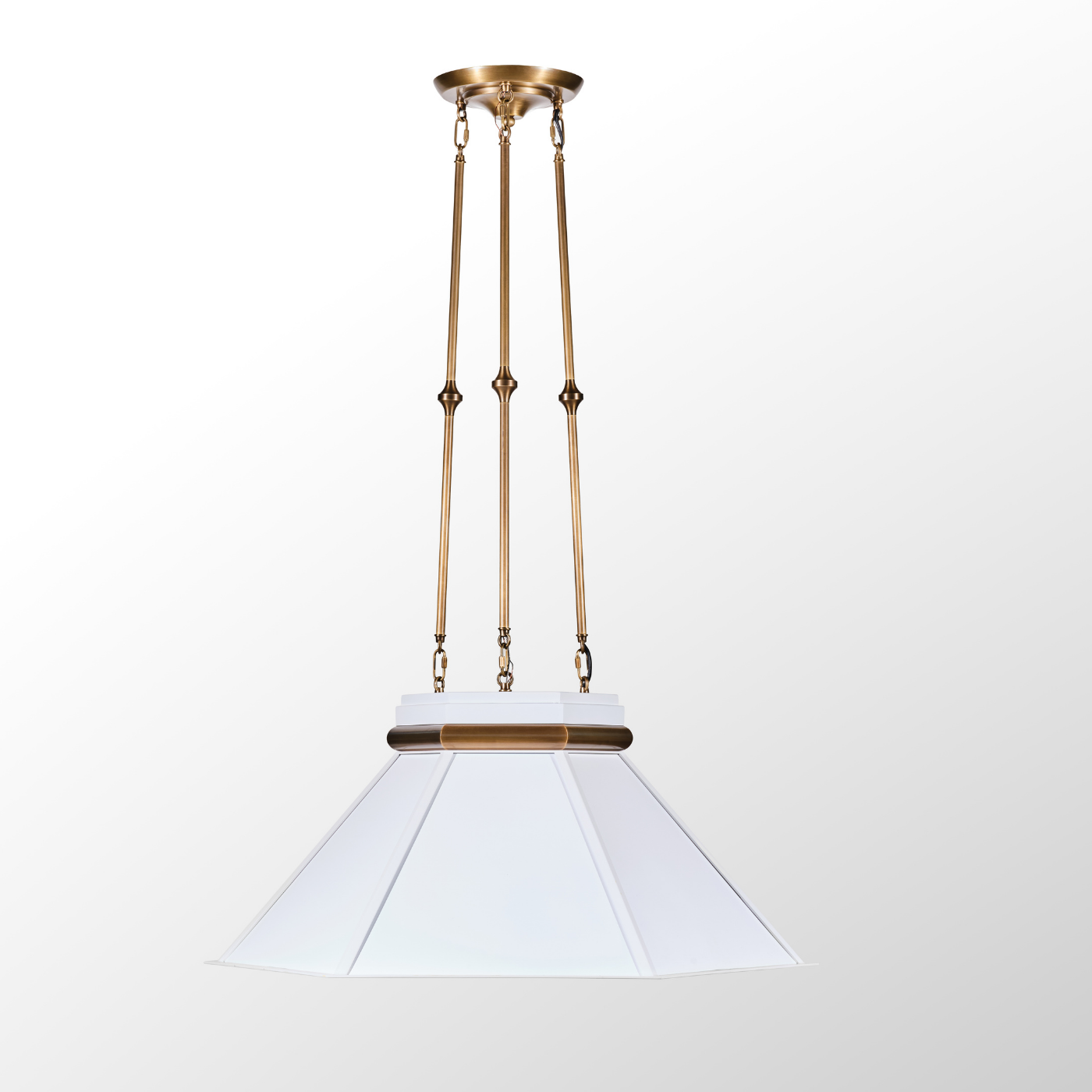 Mood Swings 1 Light Hexagonal Pendant