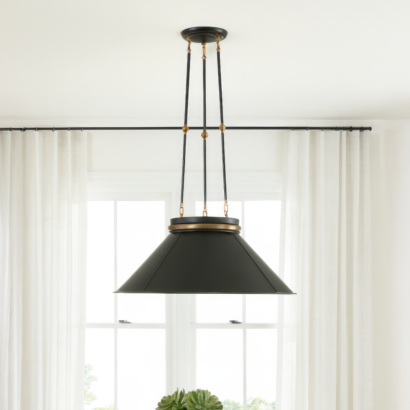 Mood Swings 1 Light Round Pendant