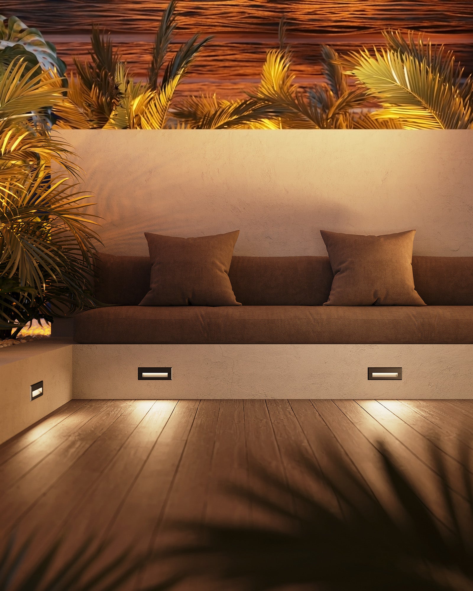 Newport 10-in Aluminum Outdoor Step Light