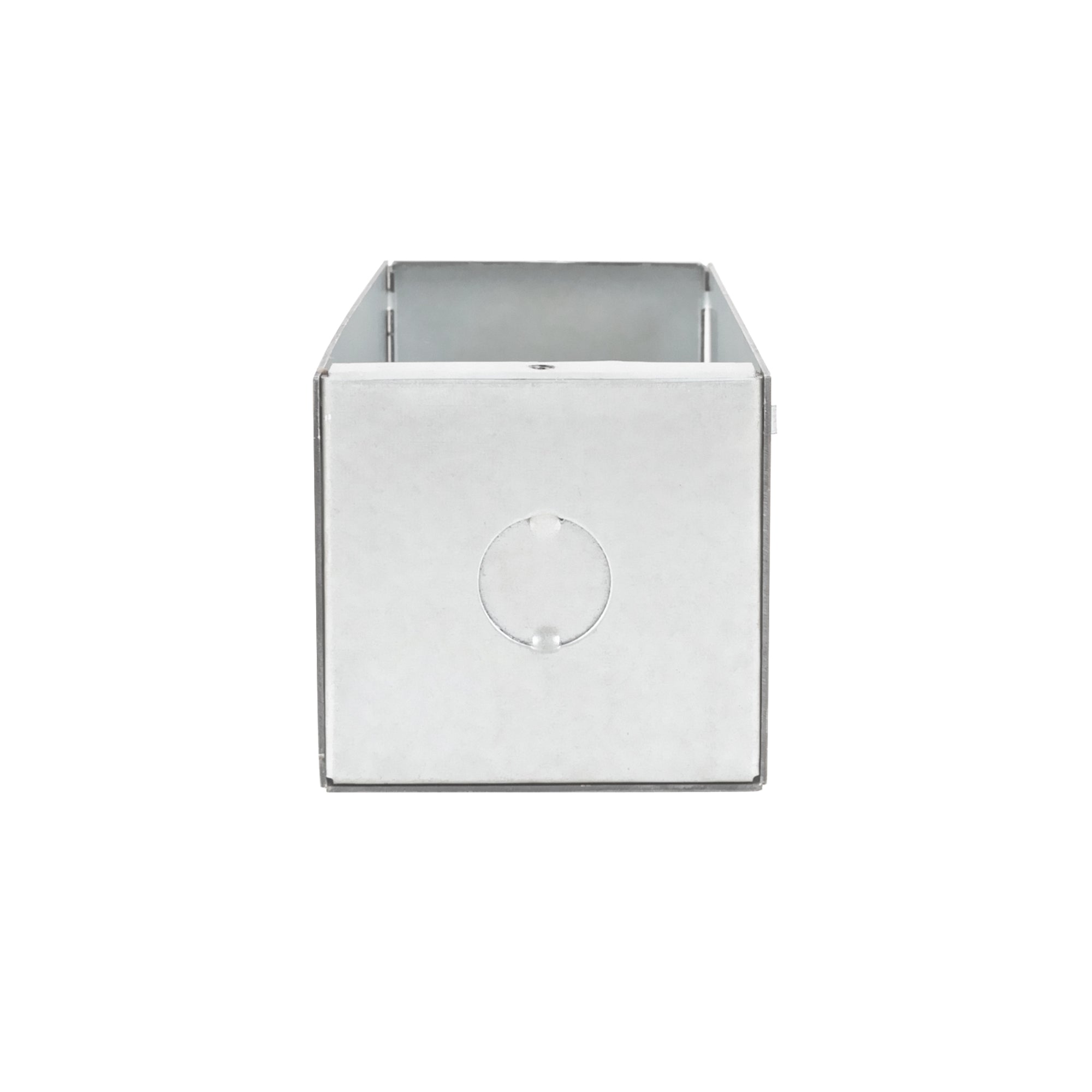 Newport 9.25-in Galvanized Steel Outdoor Wall Light Back Box