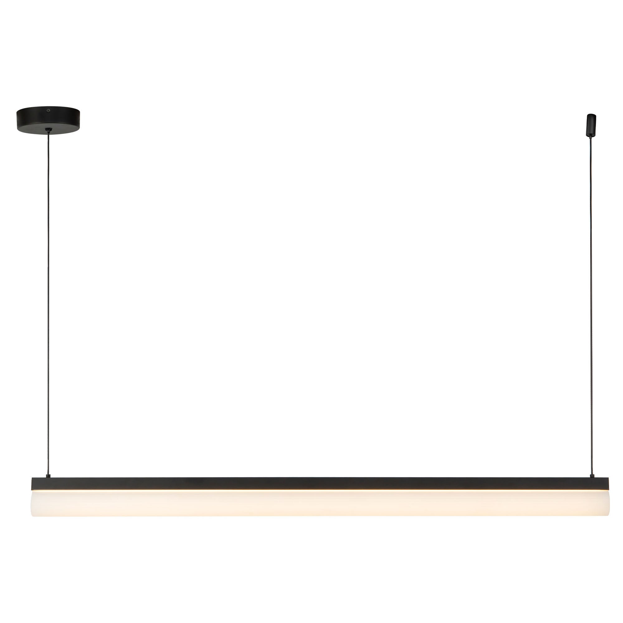 Nio 45-in Ribbed Diffuser 5CCT Linear Pendant