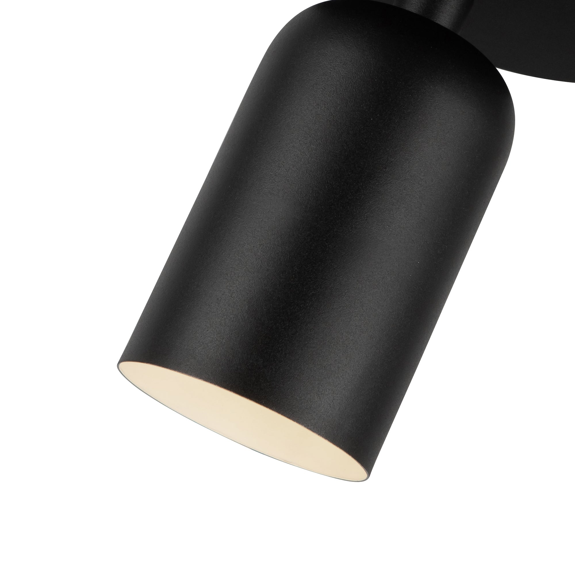Nola 4-in Steel Semi-Flush Mount