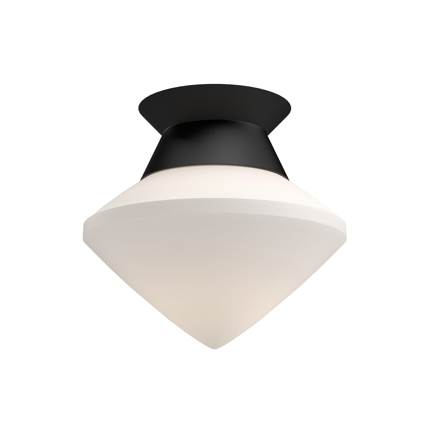 Nora 8-in Steel Flush Mount