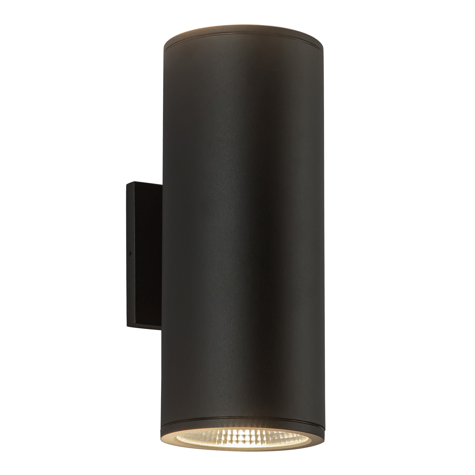 Nordic 12-in (5-in Dia.) Aluminum Outdoor Wall Light