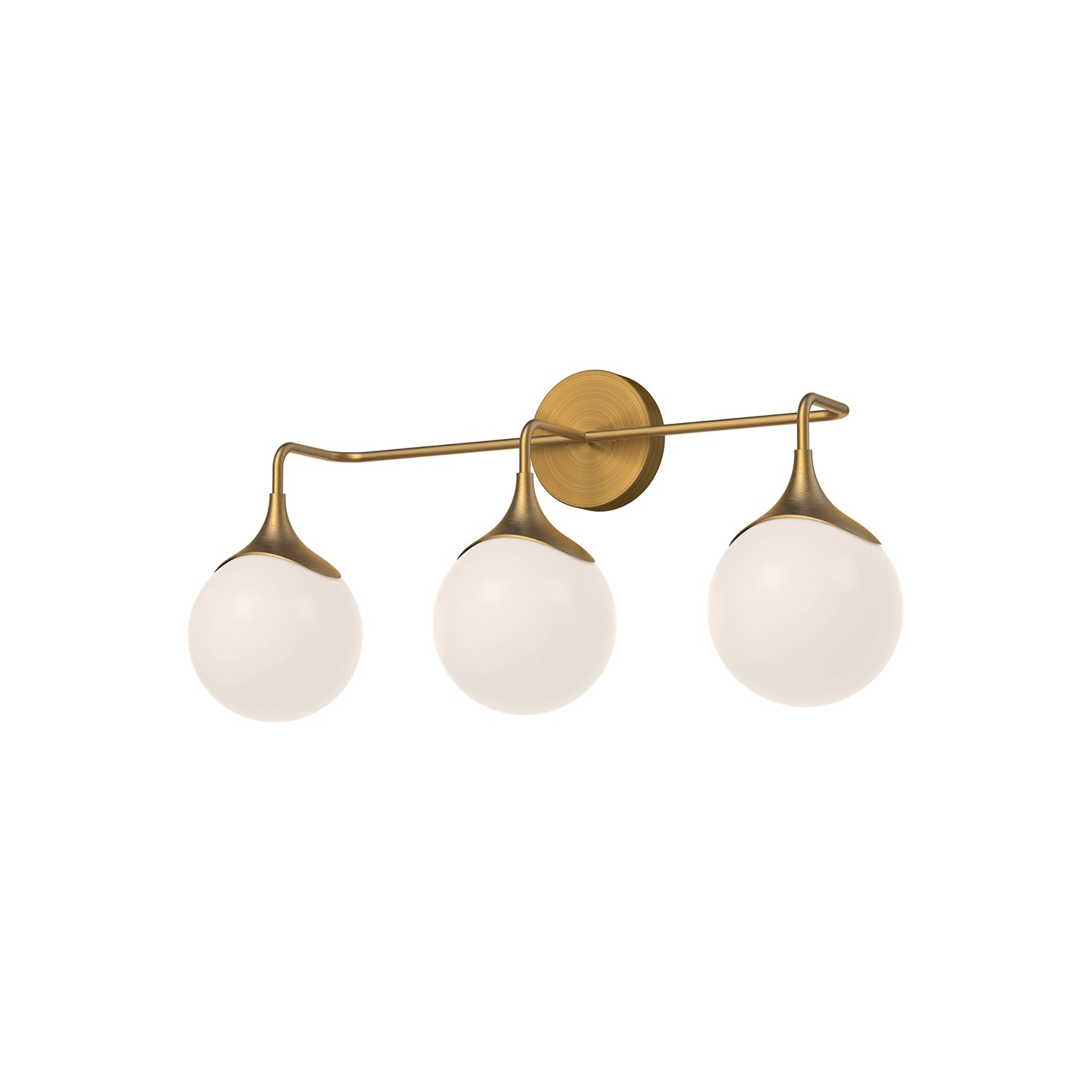 Nouveau 25-in Steel Vanity Light
