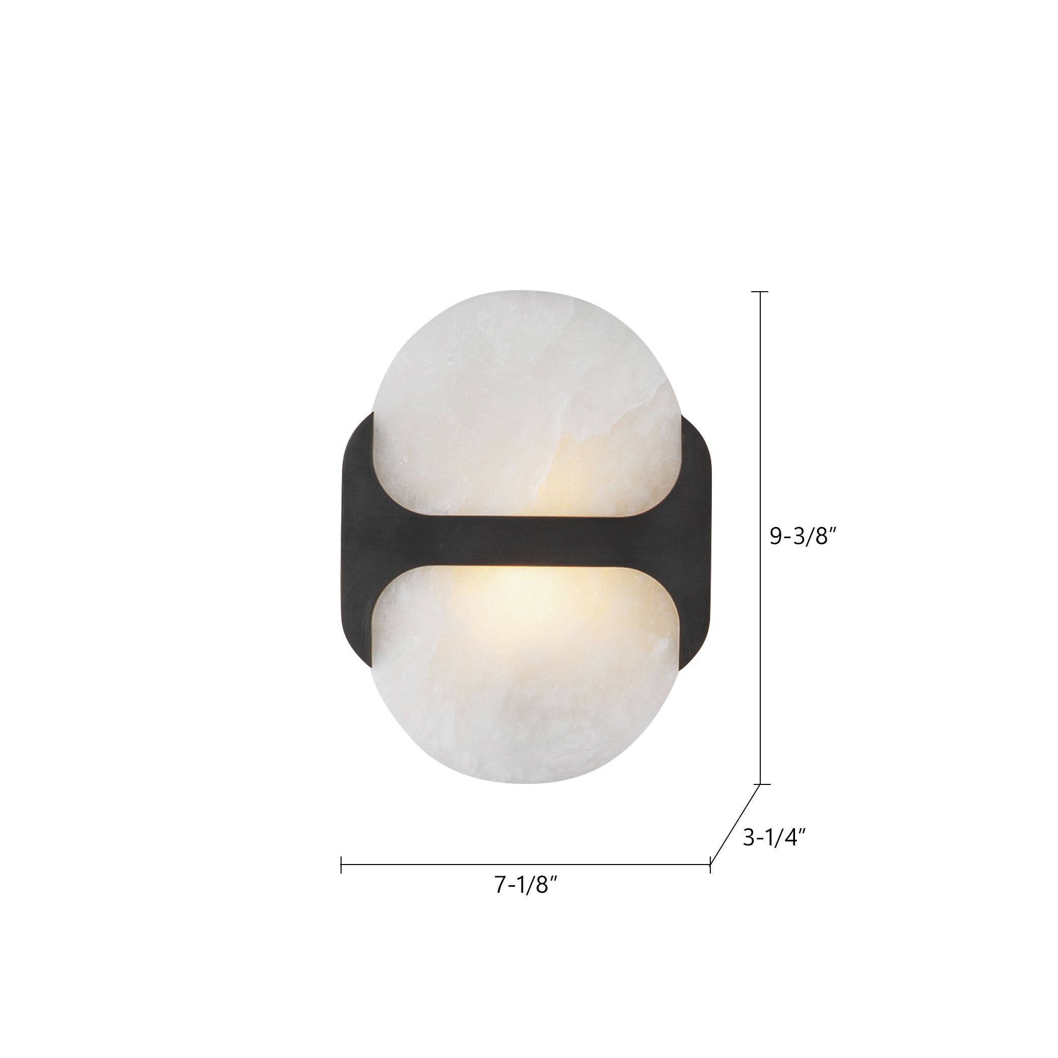 Odin 9-in Steel Vanity Light