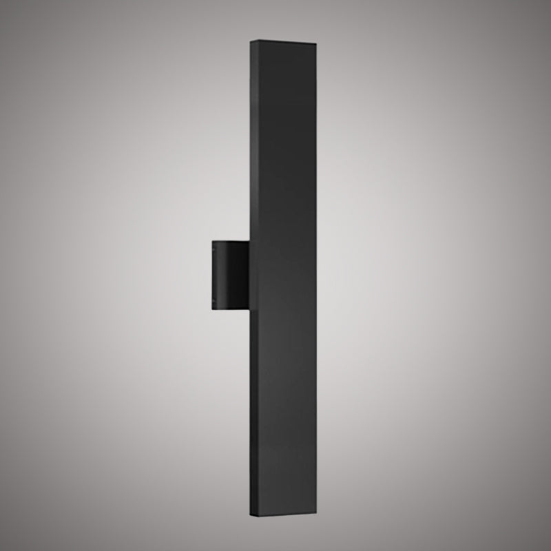 Blade 24-in wall light Black powder Coated Dimmable 25W