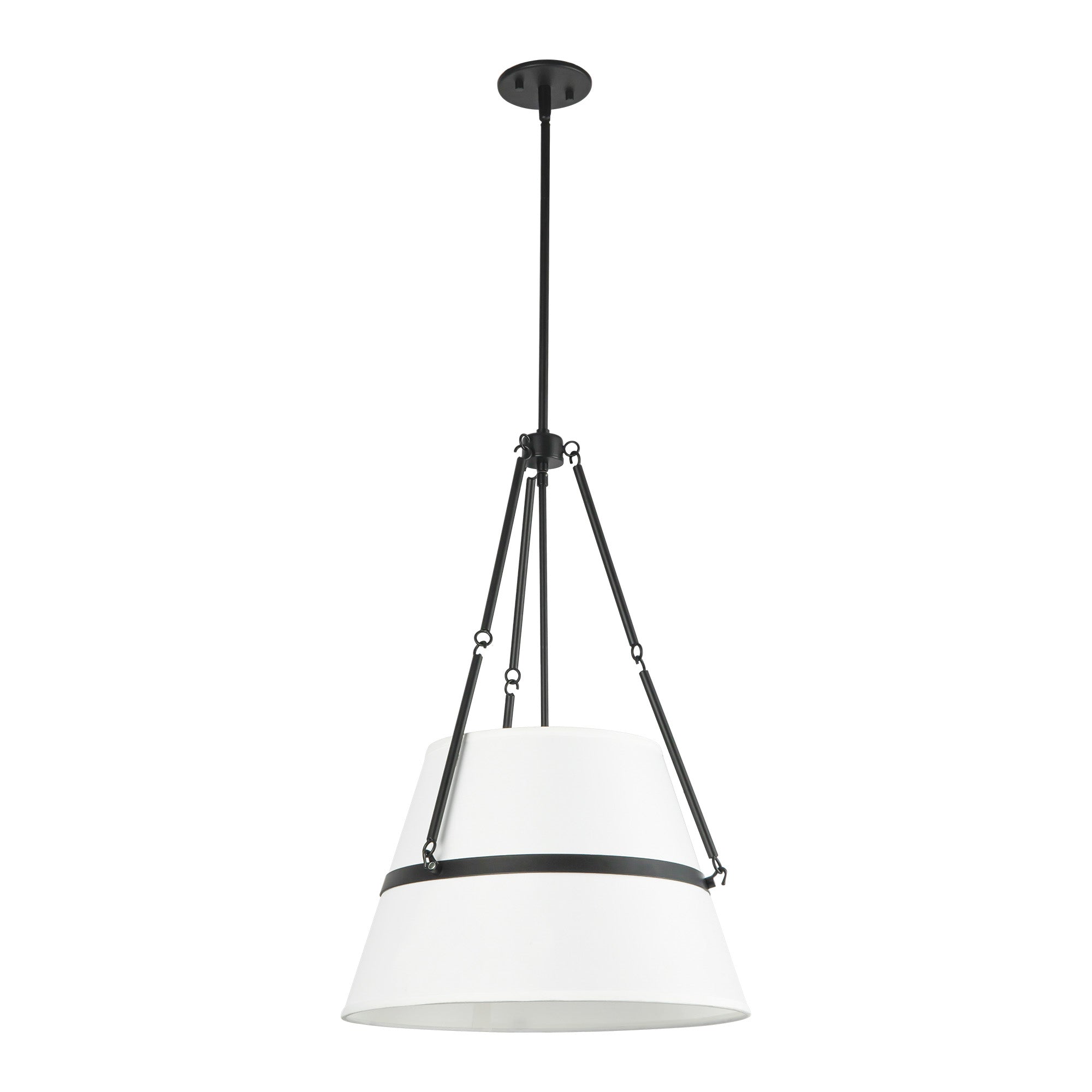 Oliver 18-in Steel Pendant