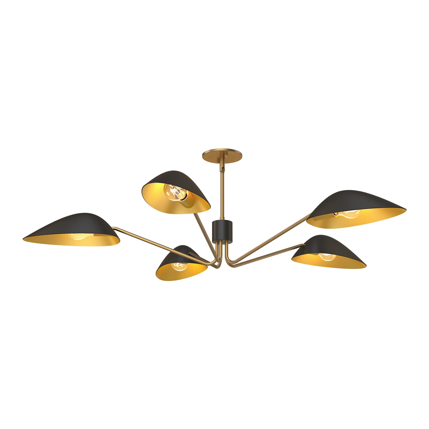 Oscar 46-in Steel Pendant